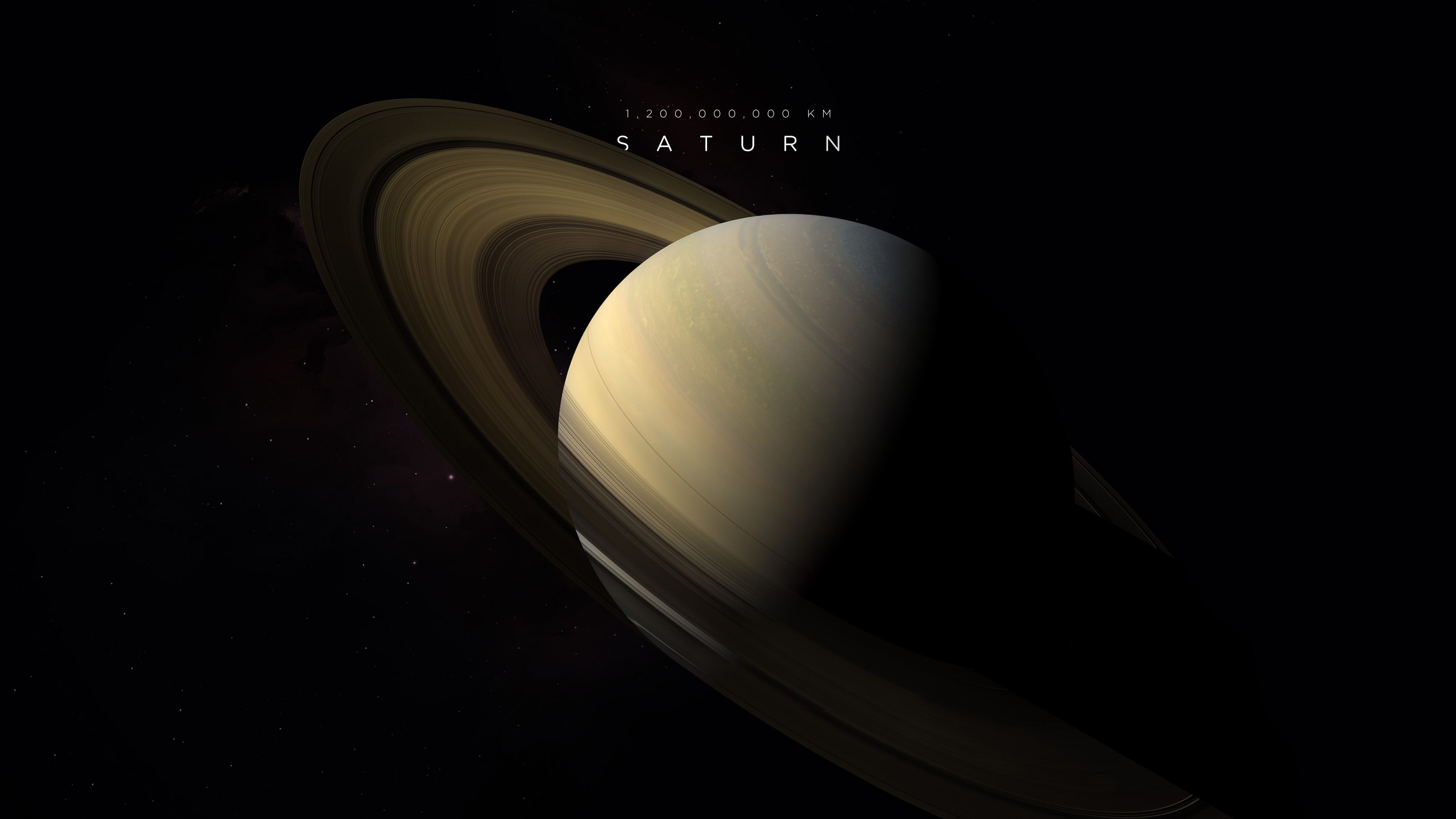 space, 2K, stars, Saturn, planet, universe, HD Wallpaper