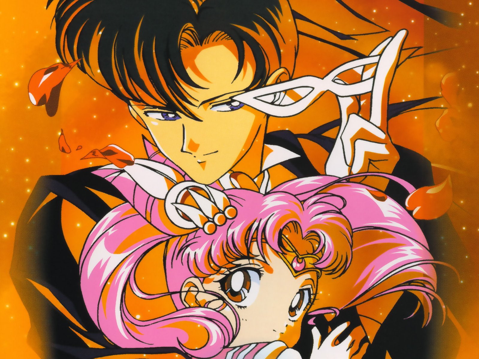 senshi, bishoujo, 720P, sailor, moon, chibi, HD Wallpaper
