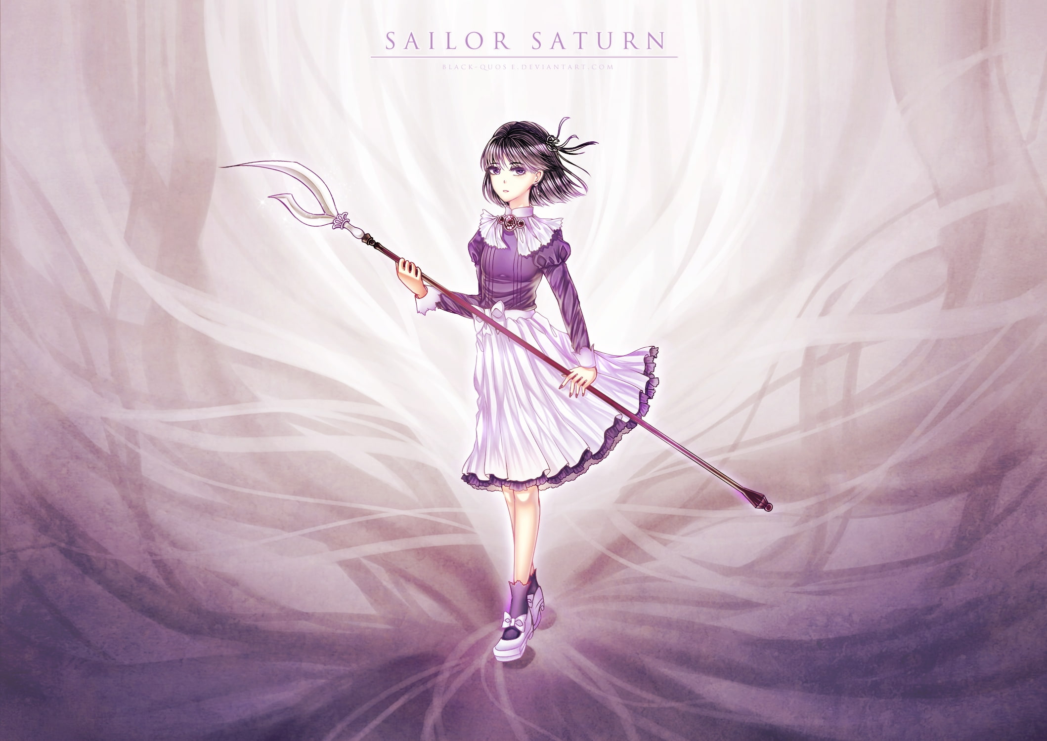 1080P, hotaru, tomoe, moon, senshi, bishoujo, sailor, HD Wallpaper