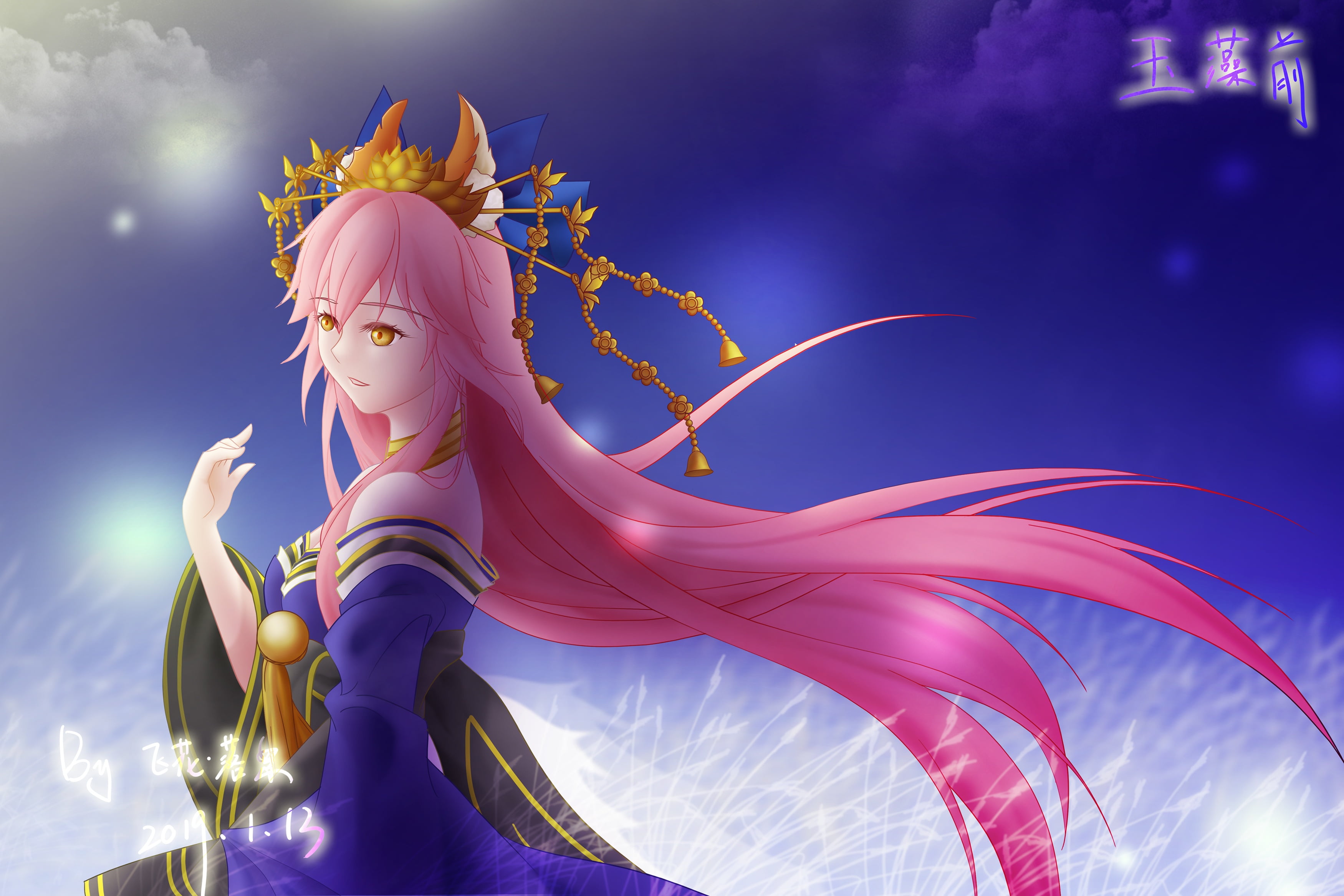 Fate Series, Fate/Grand Order, 2K, Tamamo no Mae (Fate/Grand Order), HD Wallpaper