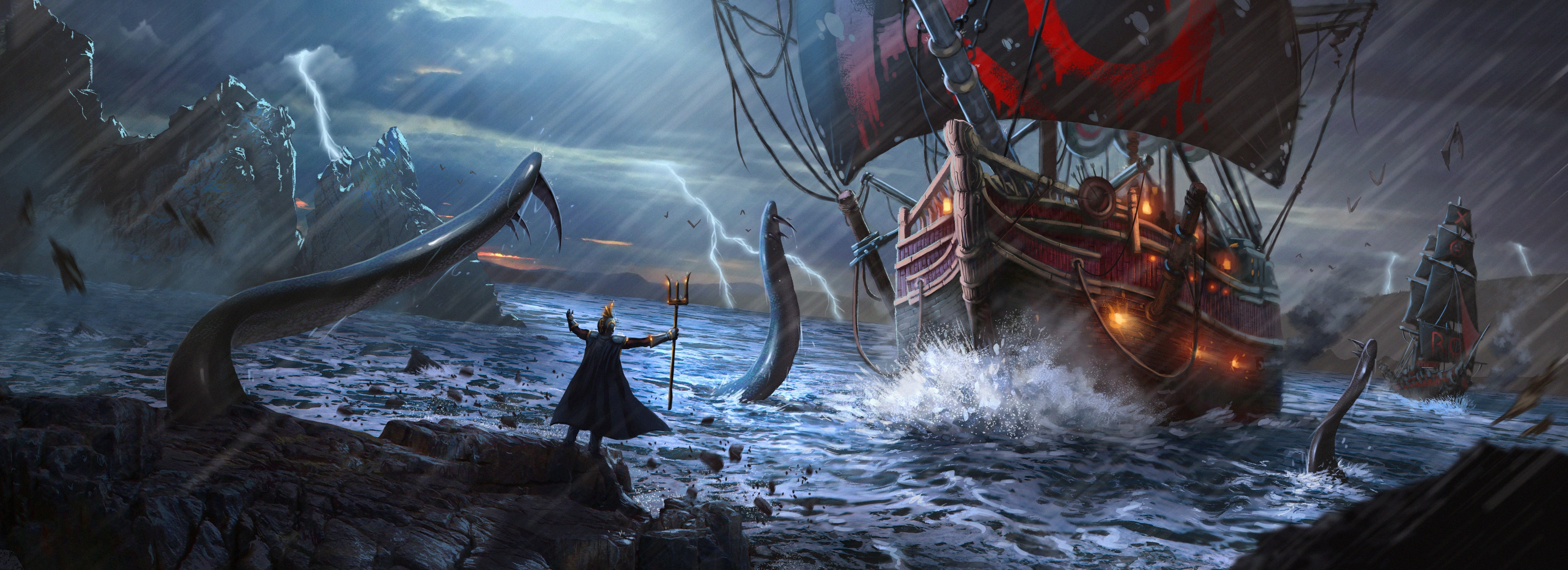 fairytale, artistic, 5K, art, fantasy, artwork, creative, HD Wallpaper