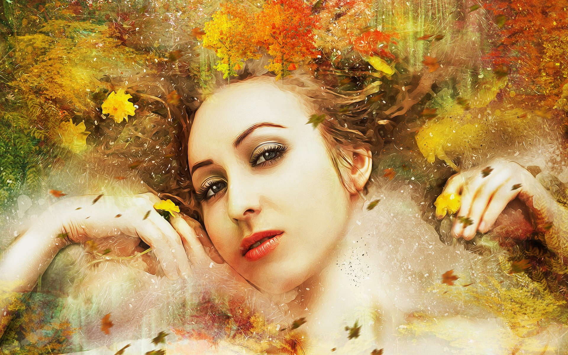 artistic, digital, fantasy, art, 1080P, creative, manipulation, fairytale, artwork, photoshop, surreal, HD Wallpaper