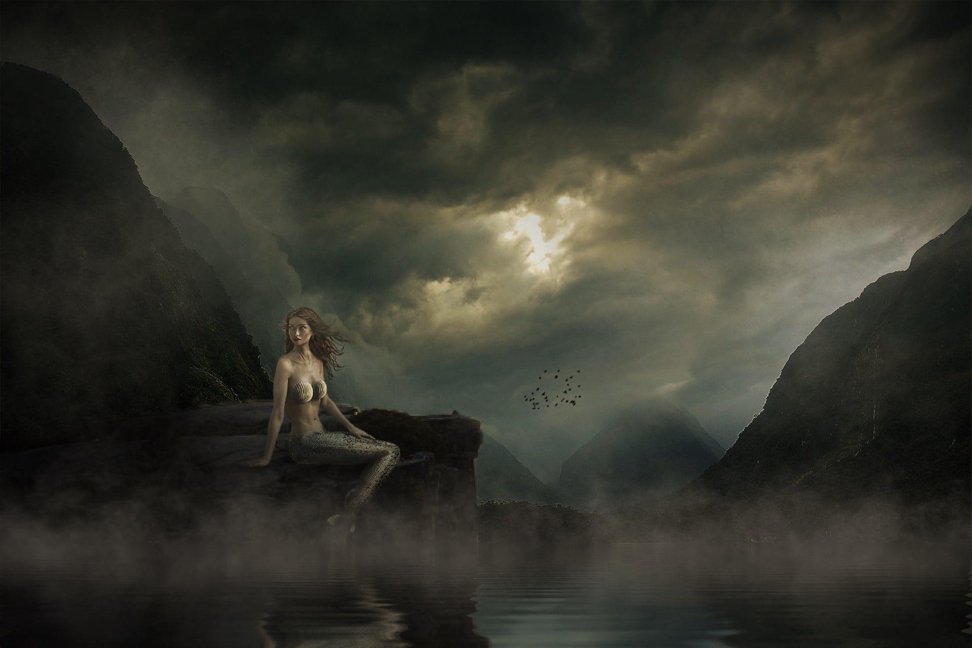 creative, manipulation, fairytale, 1080P, artwork, fantasy, photoshop, surreal, artistic, art, digital, HD Wallpaper
