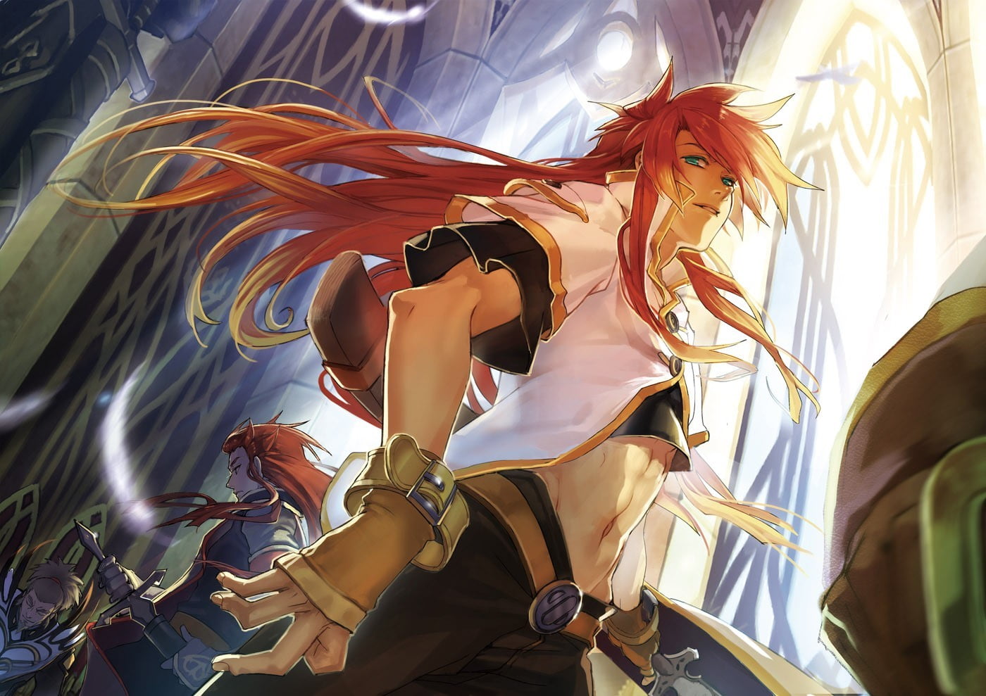 Tales of the Abyss, creativity, reflection, fashion, human representation, 720P, day, Tales of Series, sunlight, no people, art and craft, video games, HD Wallpaper