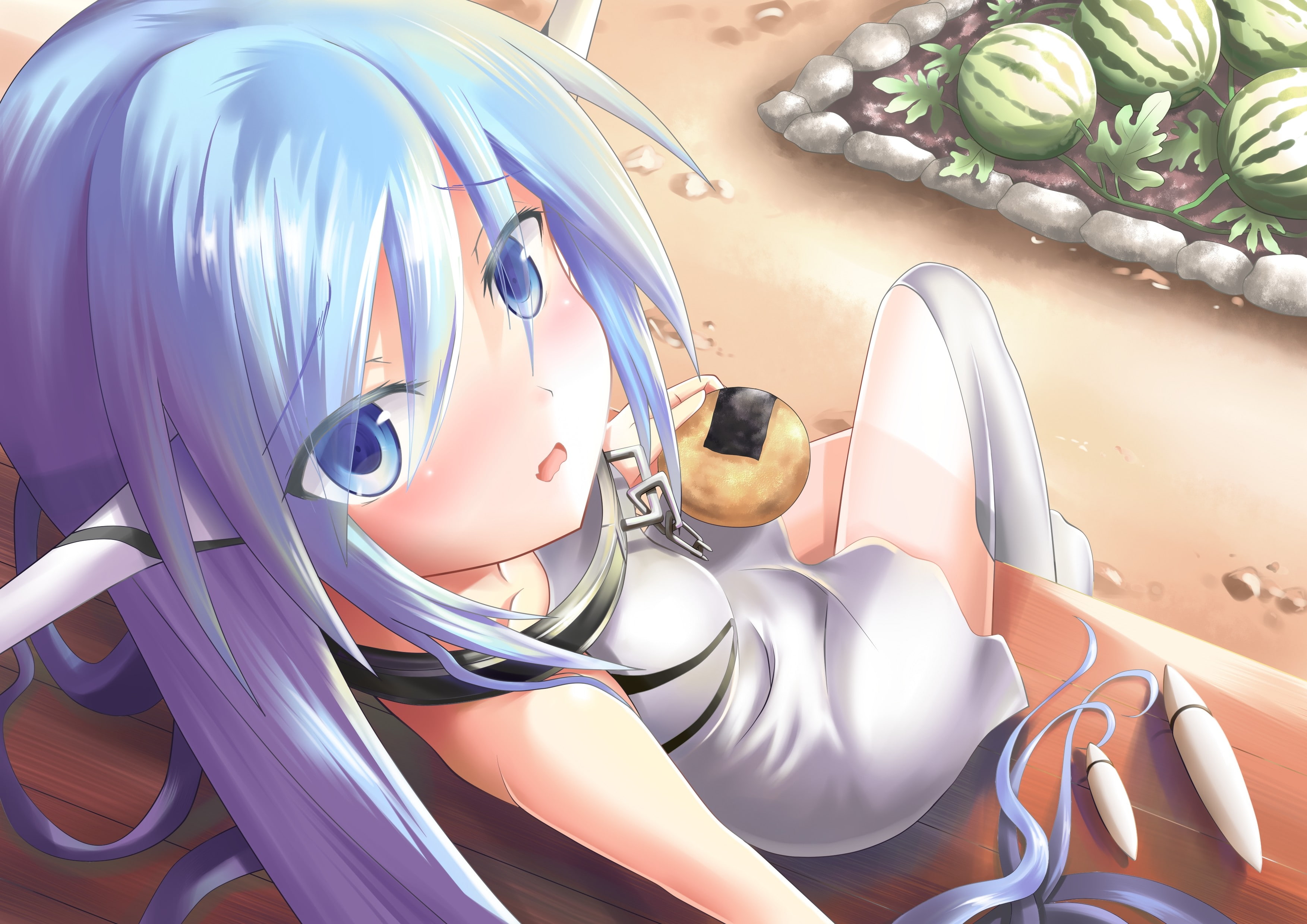 nymph, anime girls, Sora no Otoshimono, 2K, HD Wallpaper