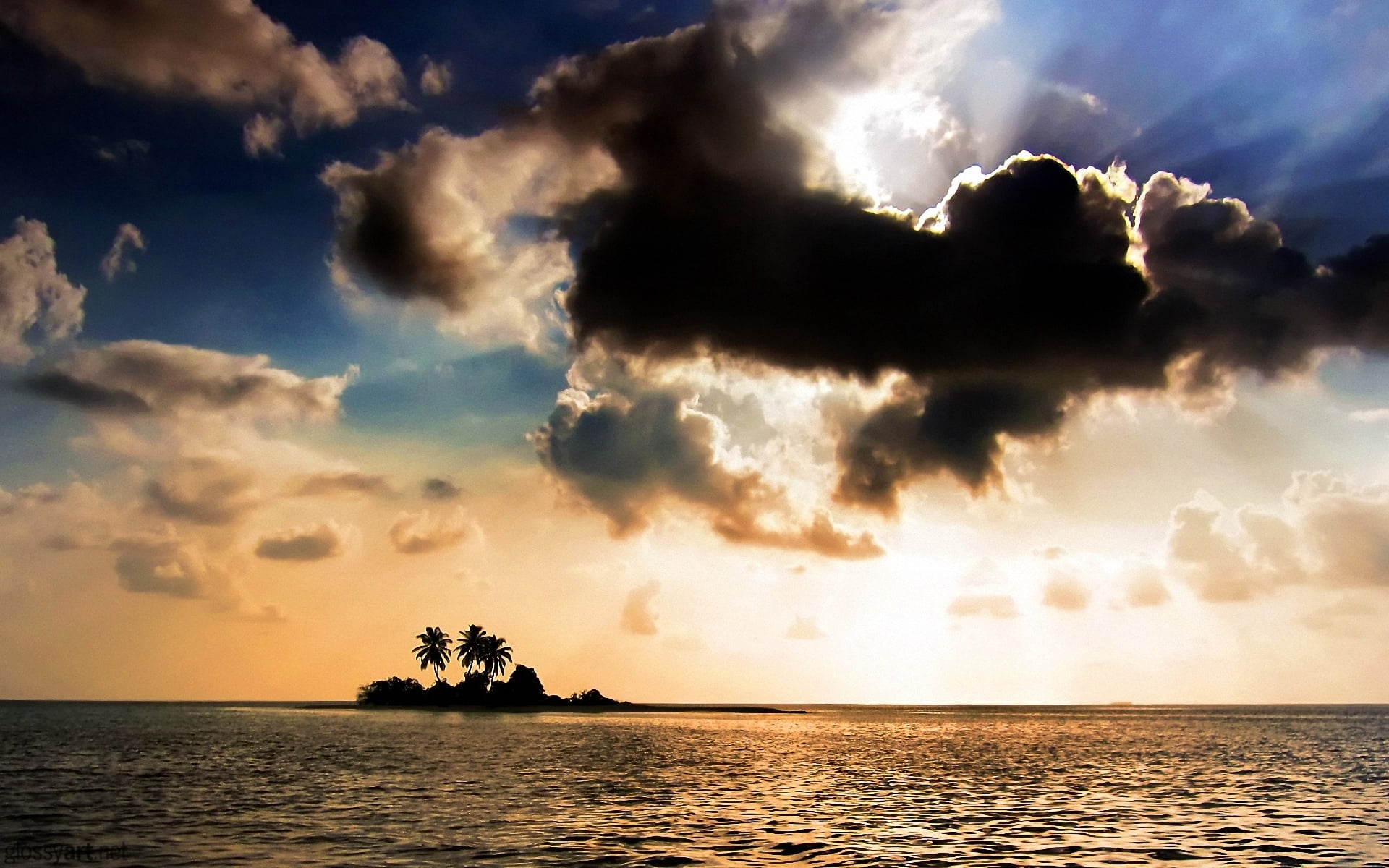 beach, no People, 1080P, vacations, summer, cloudscape, backgrounds, sunrise - Dawn, sunset, dusk, uninhabited, nature, body, sun, idyllic, sea, relaxation, HD Wallpaper