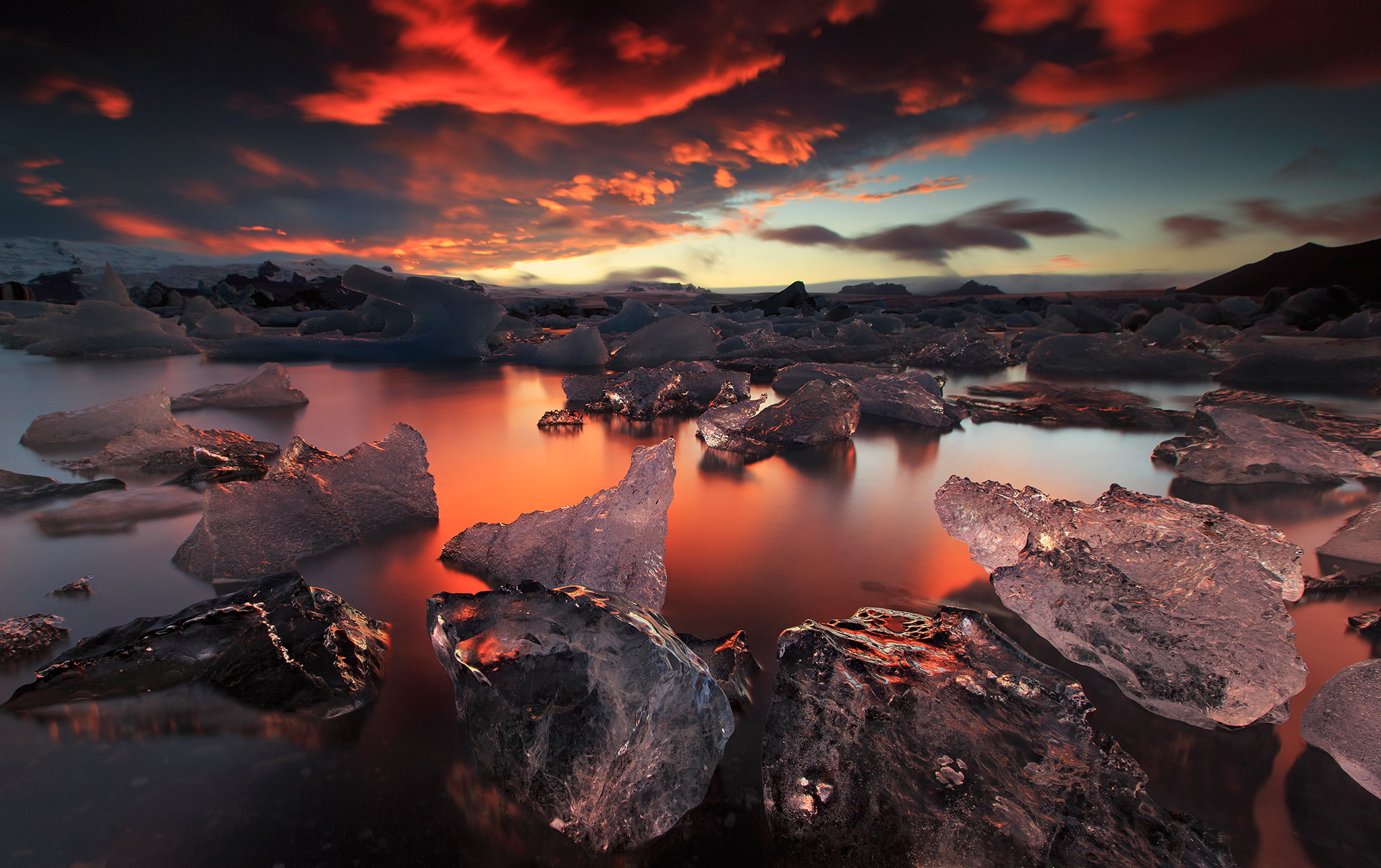 1080P, field, iceberg, lake, landscape, insect, HD Wallpaper