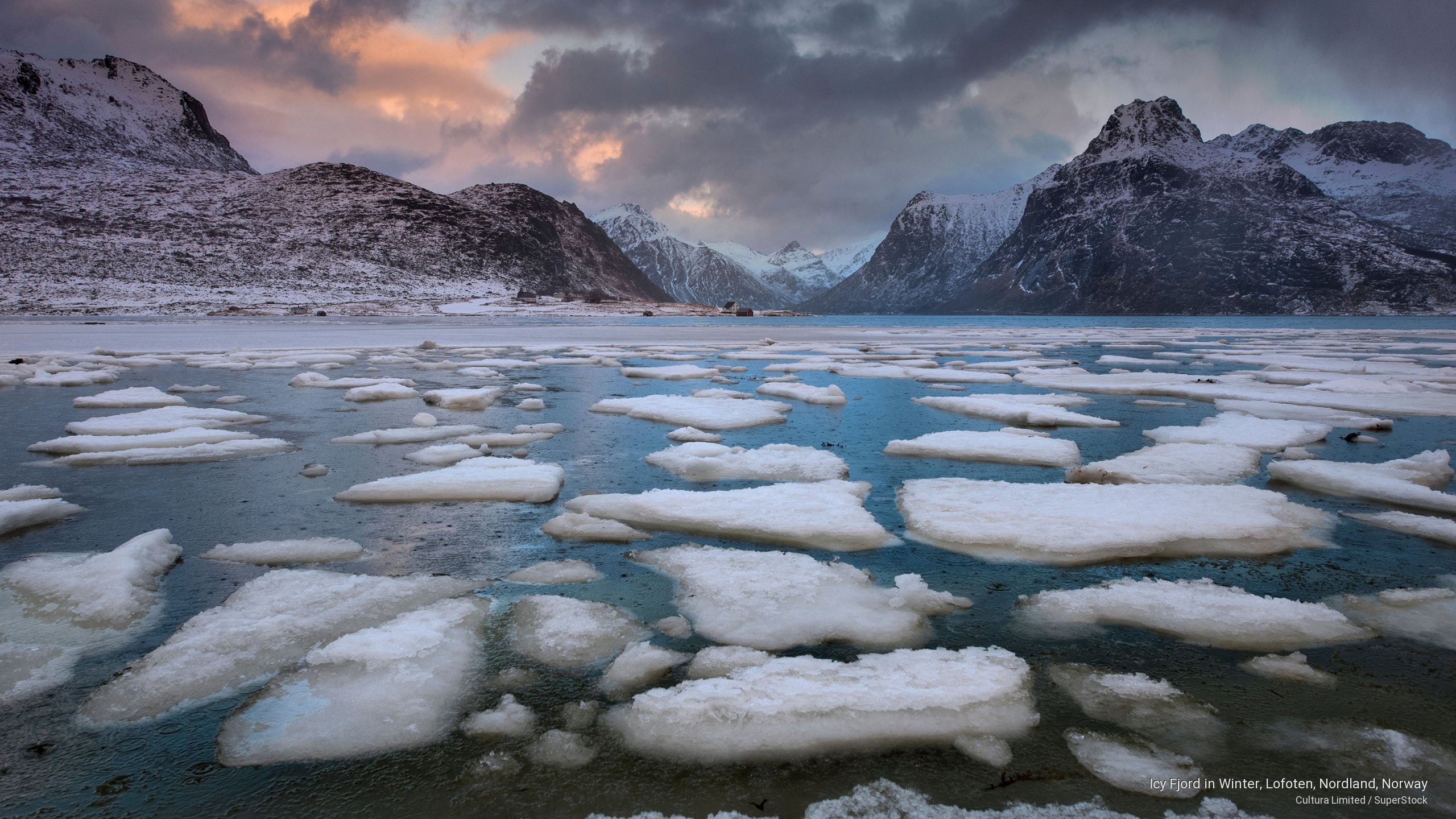 fjord, icy, norway, Winter, 2K, lofoten, nordland, HD Wallpaper