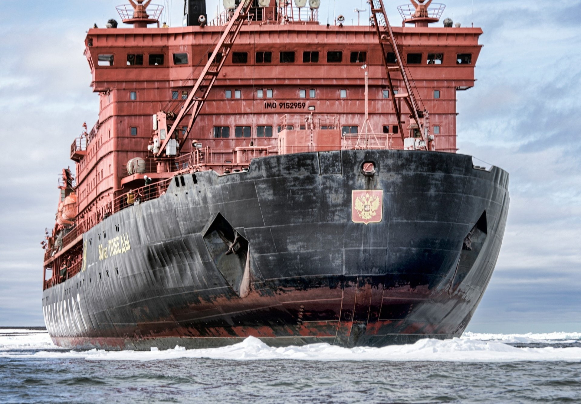 Icebreaker, Vehicles, 1080P, Ship, HD Wallpaper
