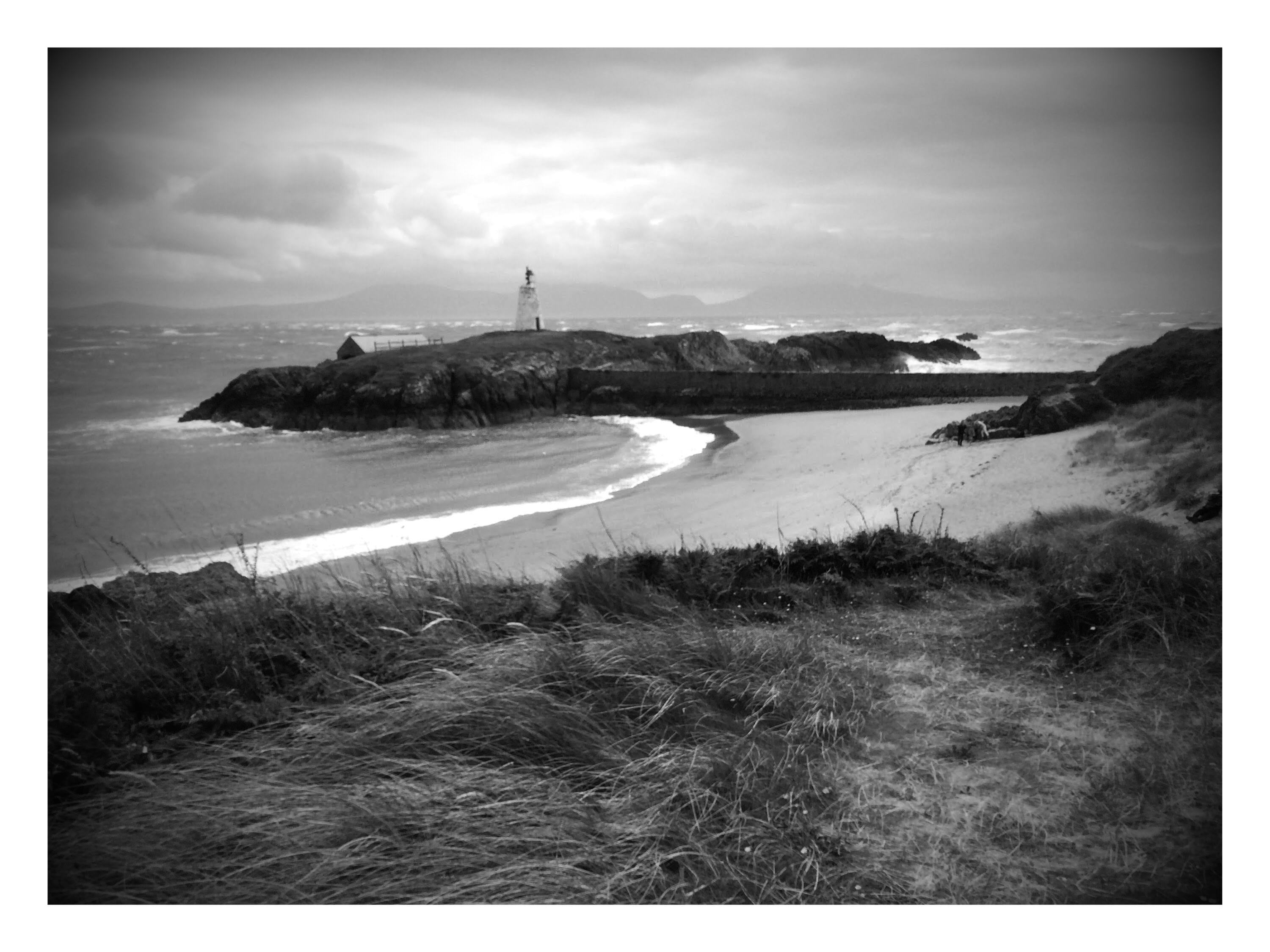 north wales, beauty in nature, outdoors, celtic, lighthouse, land, llandwyn island, bay, plant, llanddwyn, scenics - nature, building exterior, day, scenic, HD Wallpaper