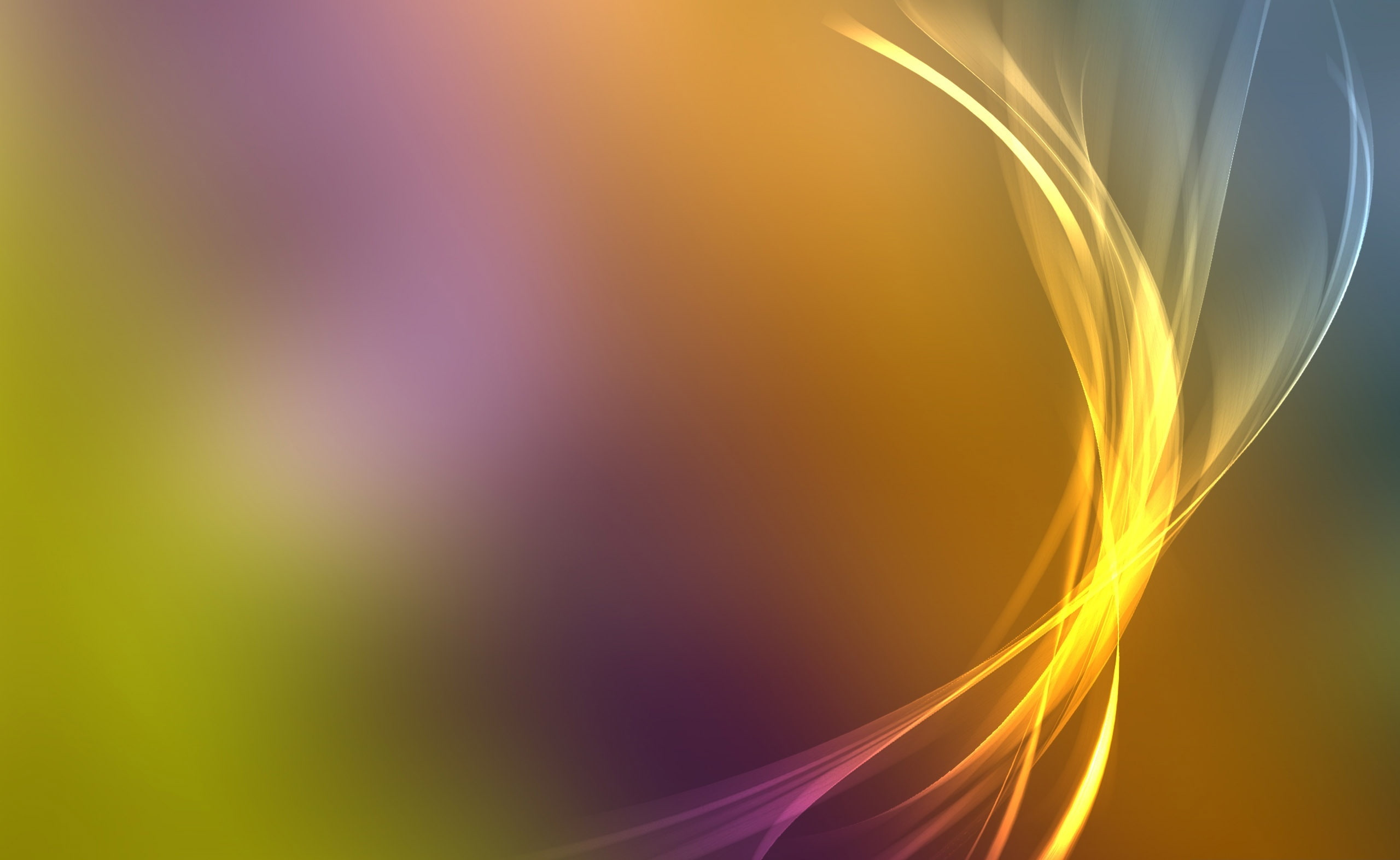 2K, abstract backgrounds, Colorful, orange color, backgrounds, Aero, design, blurred motion, pattern, Colors, blue, close-up, flowing, multi colored, HD Wallpaper