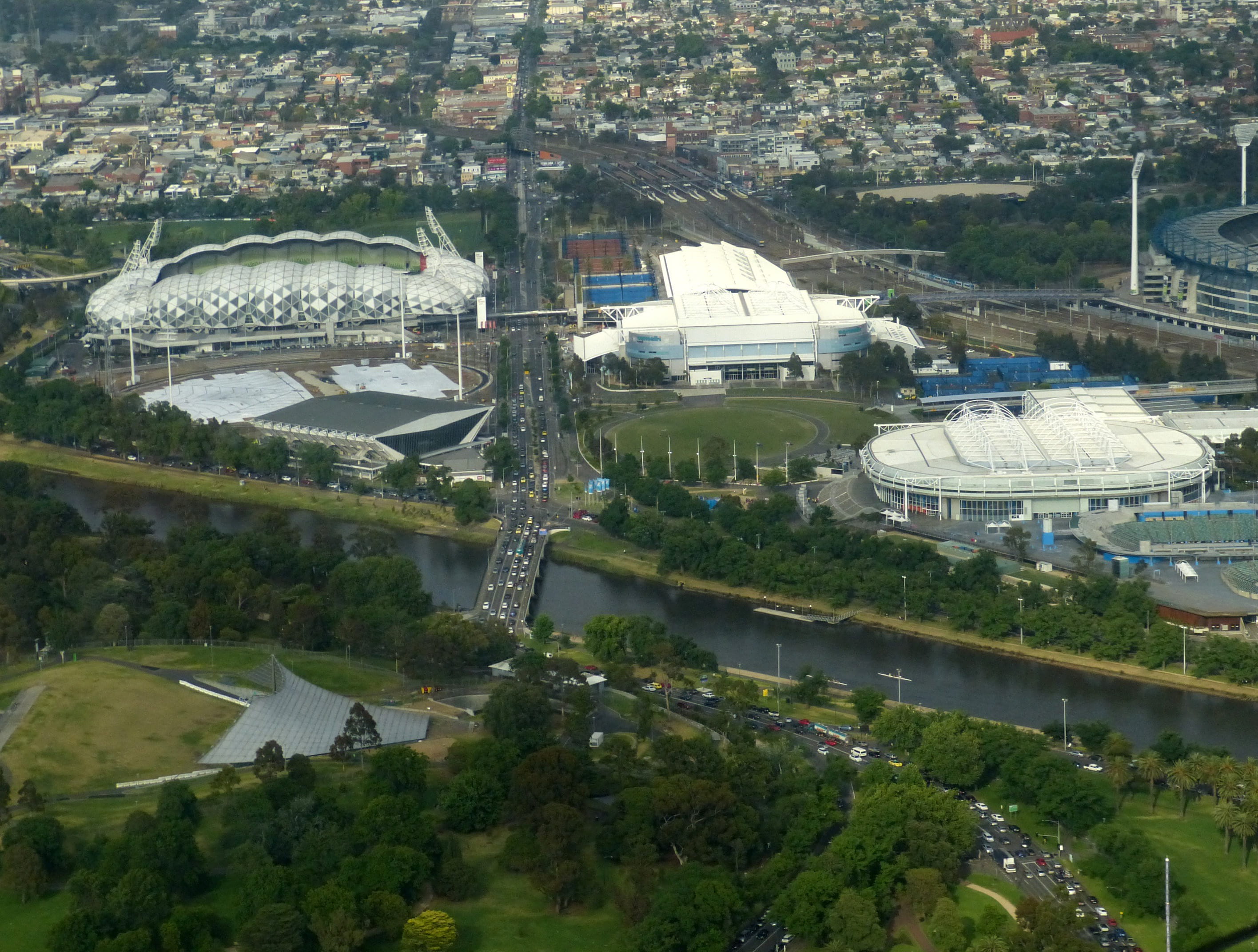 Australia, plant, nature, cityscape, architecture, river, connection, tree, Sports, victoria, city, Victoria, outdoors, flying, public domain, Australia, HD Wallpaper