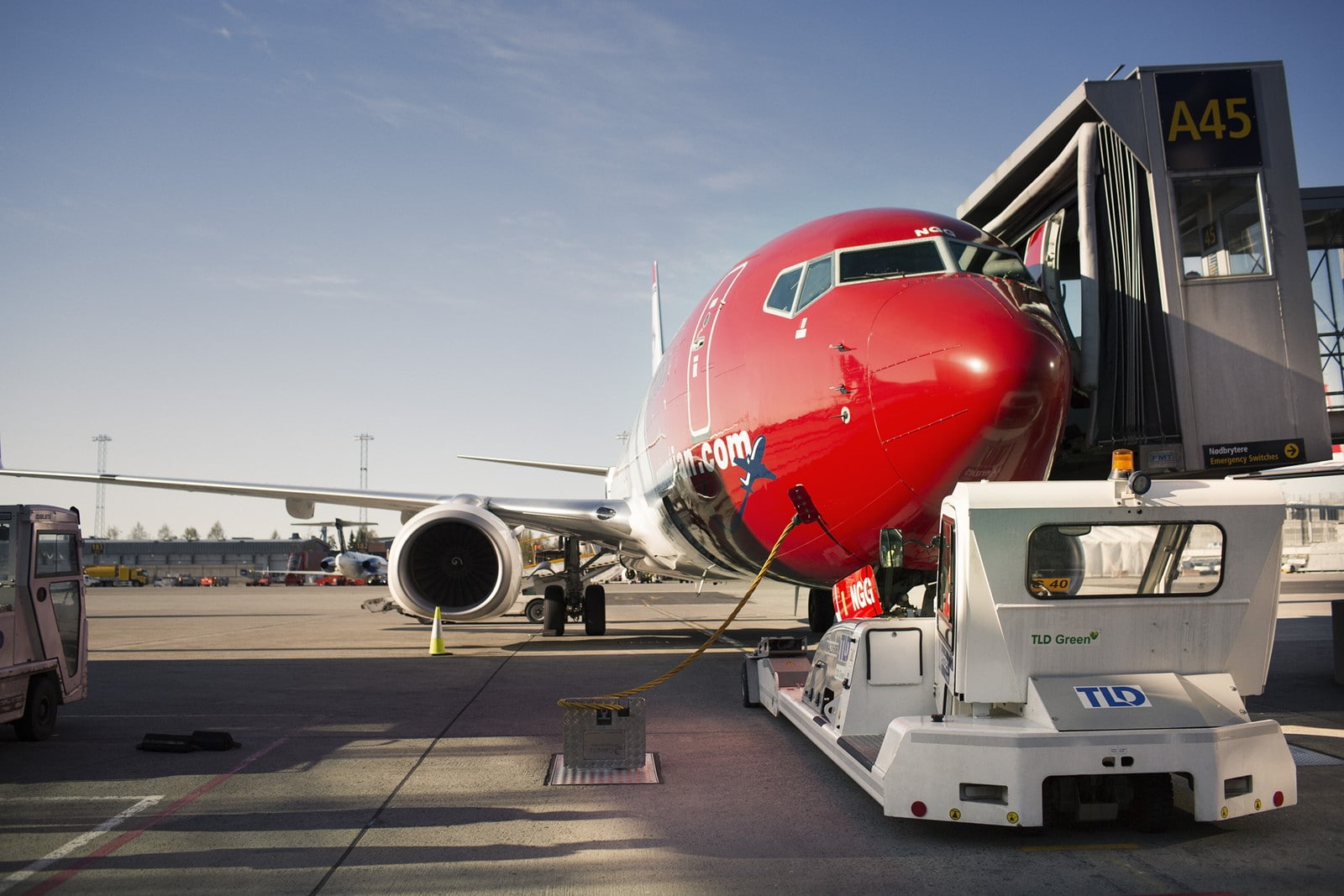 720P, norwegian, airplane, HD Wallpaper