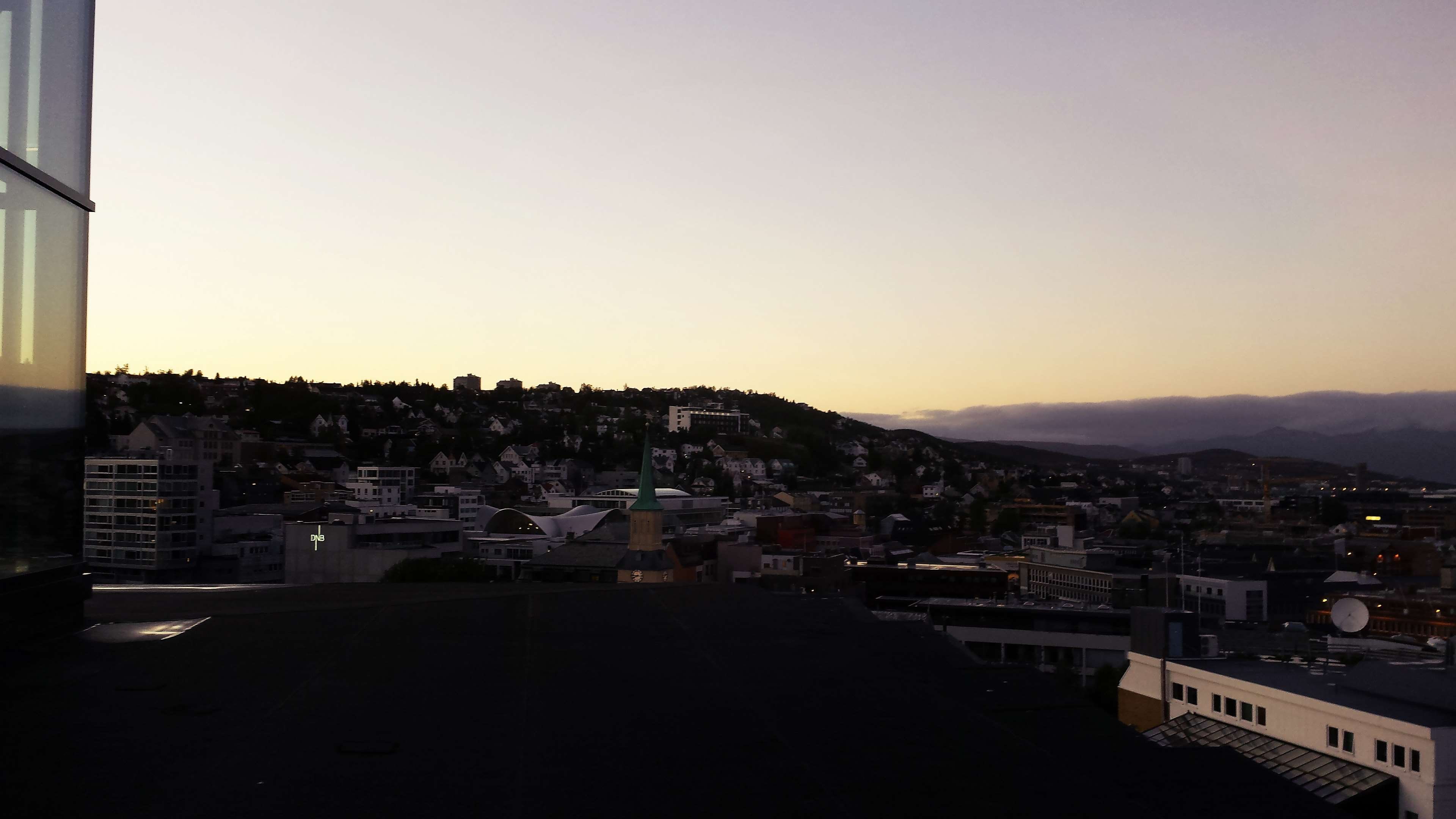tromso, city, scandinavia, skyline, copy space, residential district, architecture, sunset, building, cityscape, townscape, town, city life, 4K, clear sky, HD Wallpaper