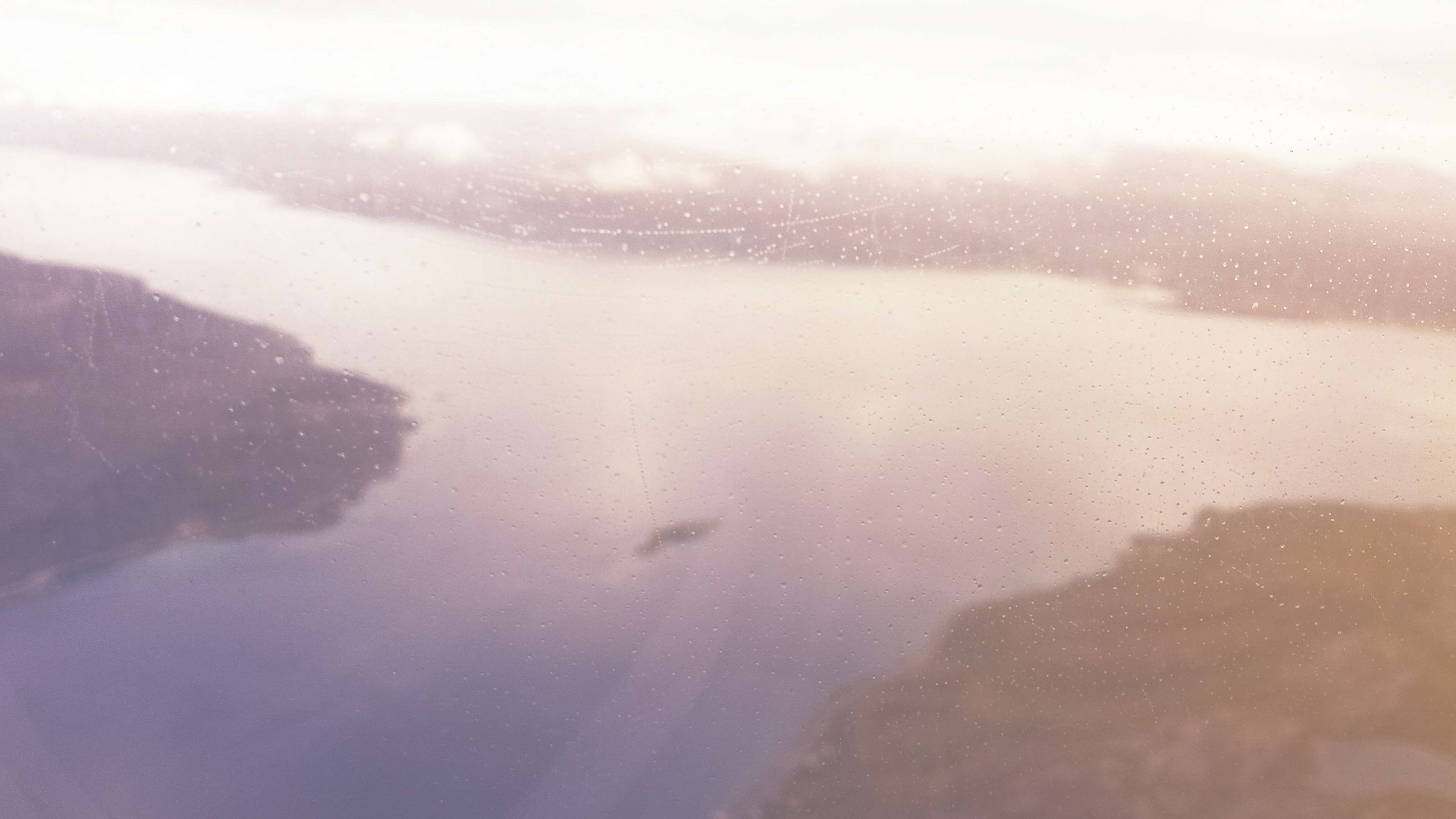 sea, birds eye view, close-up, drople, water, top view, tromso, bay, ocean, environment, human hand, scandinavia, window, outdoors, human body part, snow, HD Wallpaper