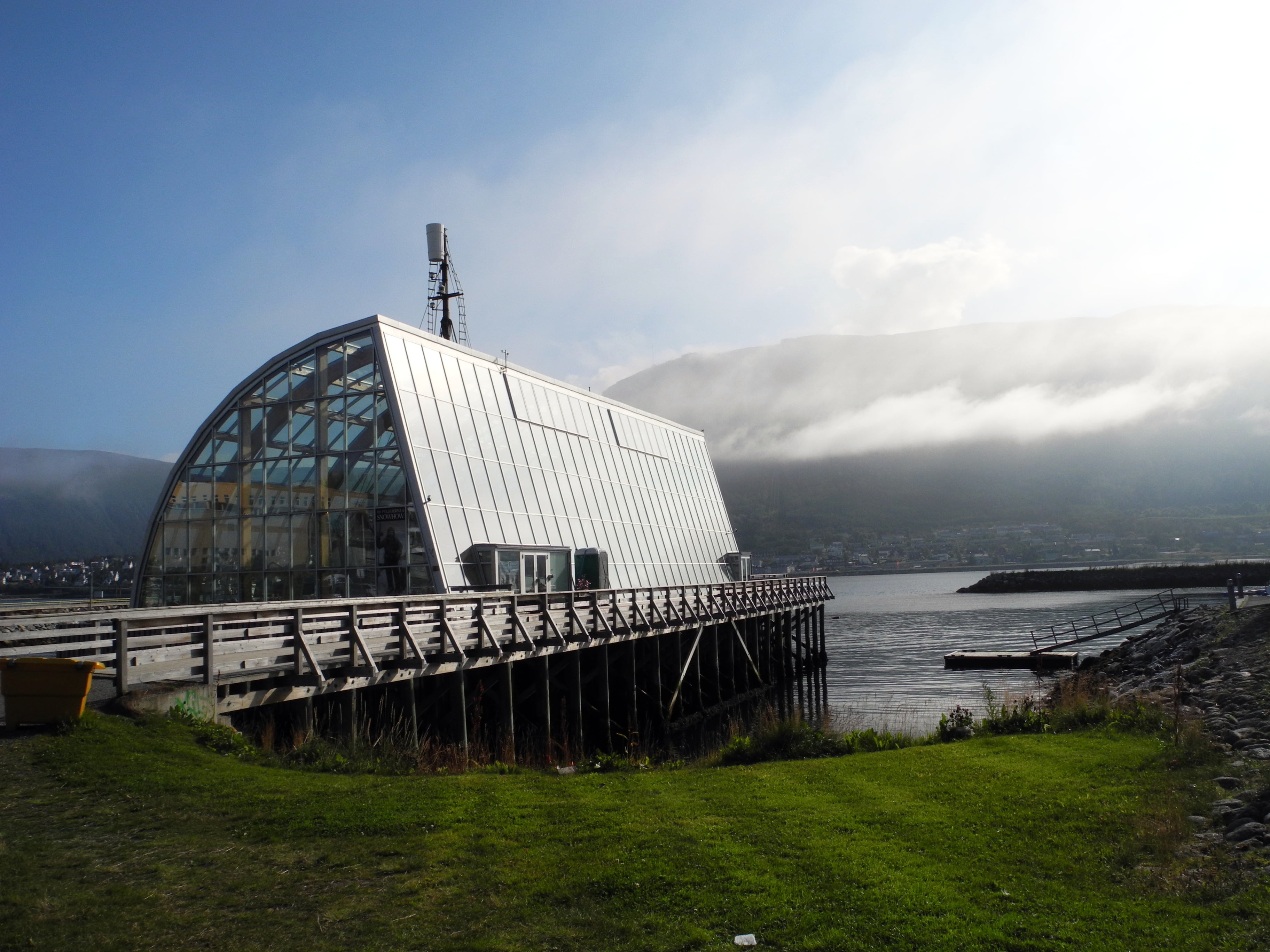 building, tromso, water, outdoors, plant, travel, norway, scenics - nature, nature, built structure, beauty in nature, view, no people, 2K, day, building exterior, HD Wallpaper