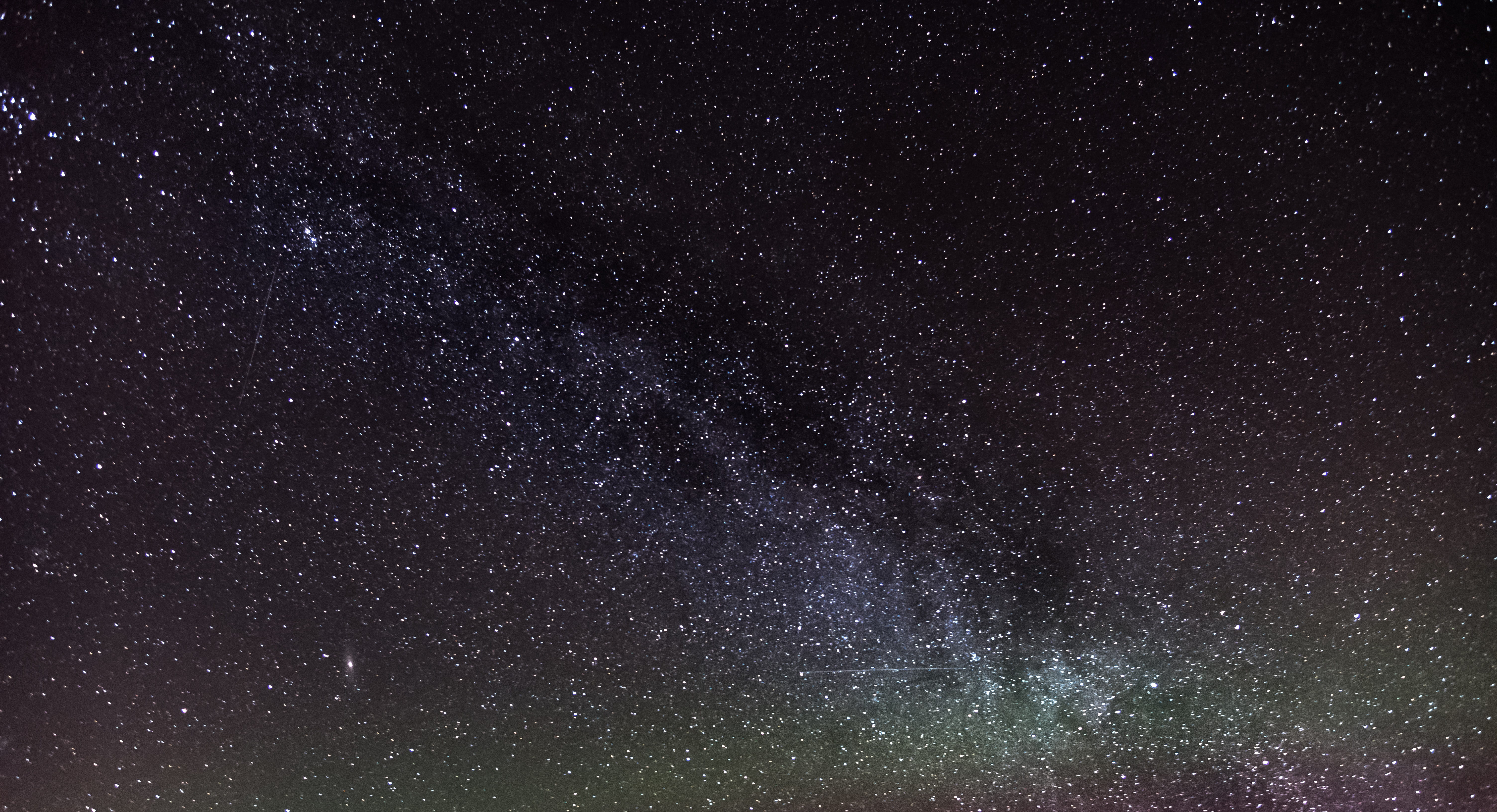 northern light, star - space, star field, star, astronomy, space, green aurora, outdoors, scenics - nature, tranquility, galaxy, infinity, northern lights, HD Wallpaper