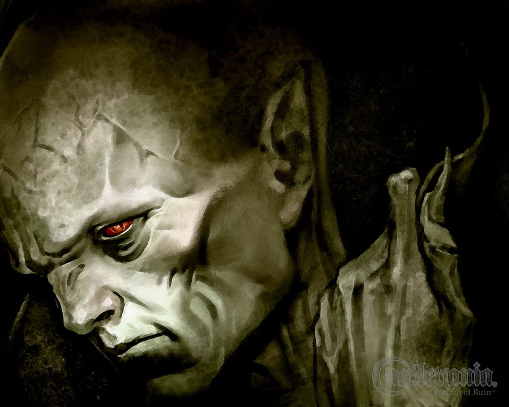 celebration, close-up, dark, man, spooky, demon - fictional character, indoors, art and craft, 480P, people, evil, Castlevania: Portrait Of Ruin, architecture, HD Wallpaper