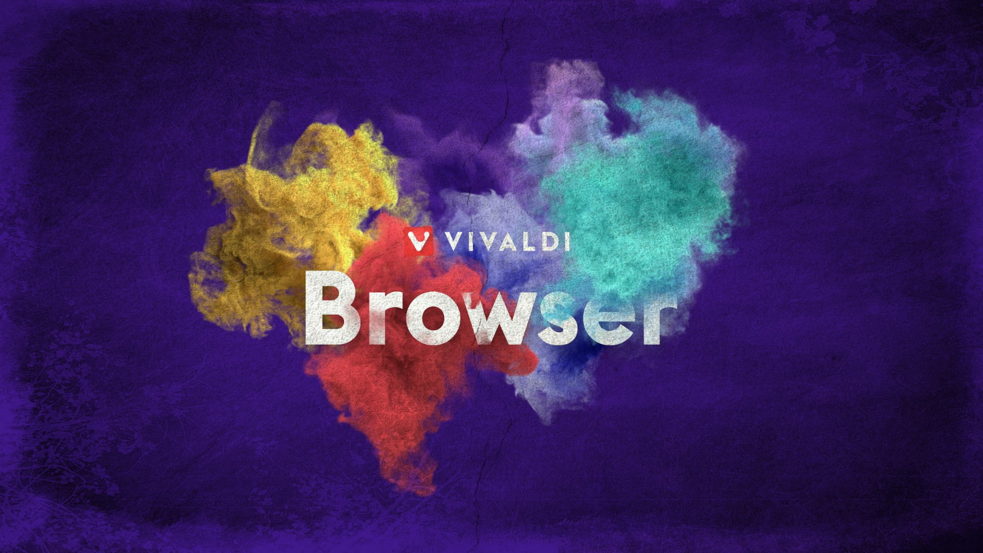 grunge, Browser, 1080P, purple Background, Vivaldi, computer, HD Wallpaper