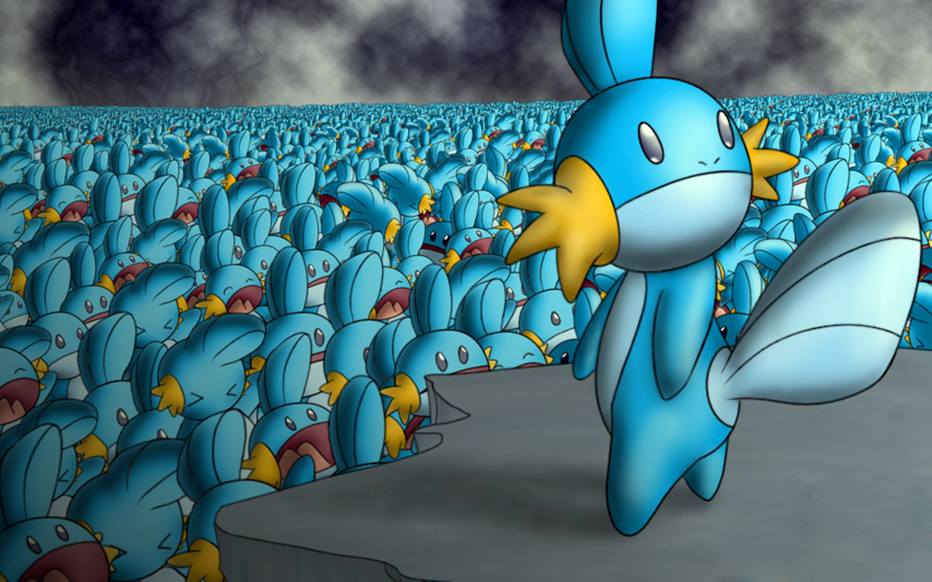 mudkip, 1080P, HD Wallpaper