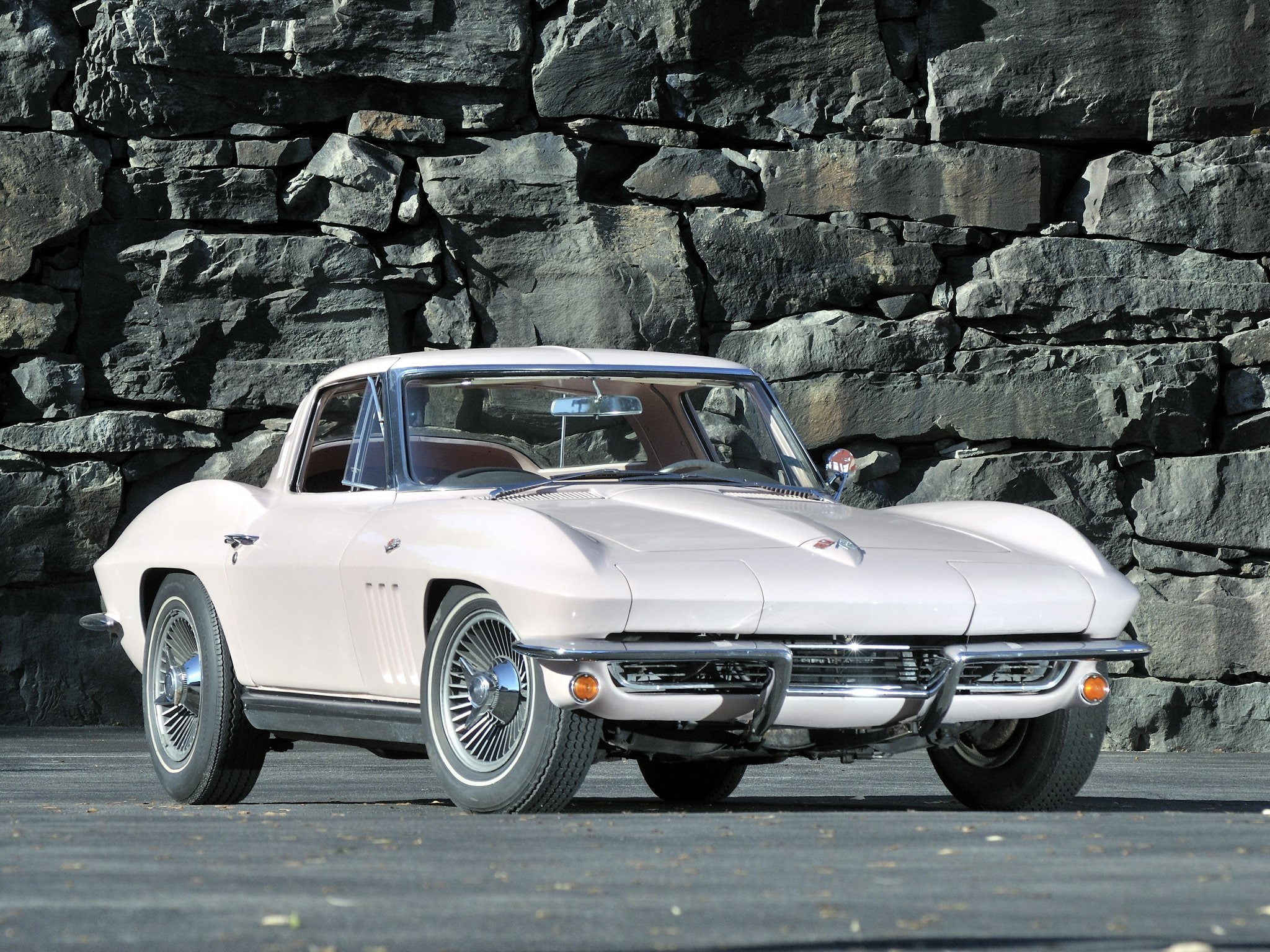 corvette, l75, stingray, 1080P, chevrolet, 300hp, muscle, classic, sue earl special, 327, 1963, HD Wallpaper