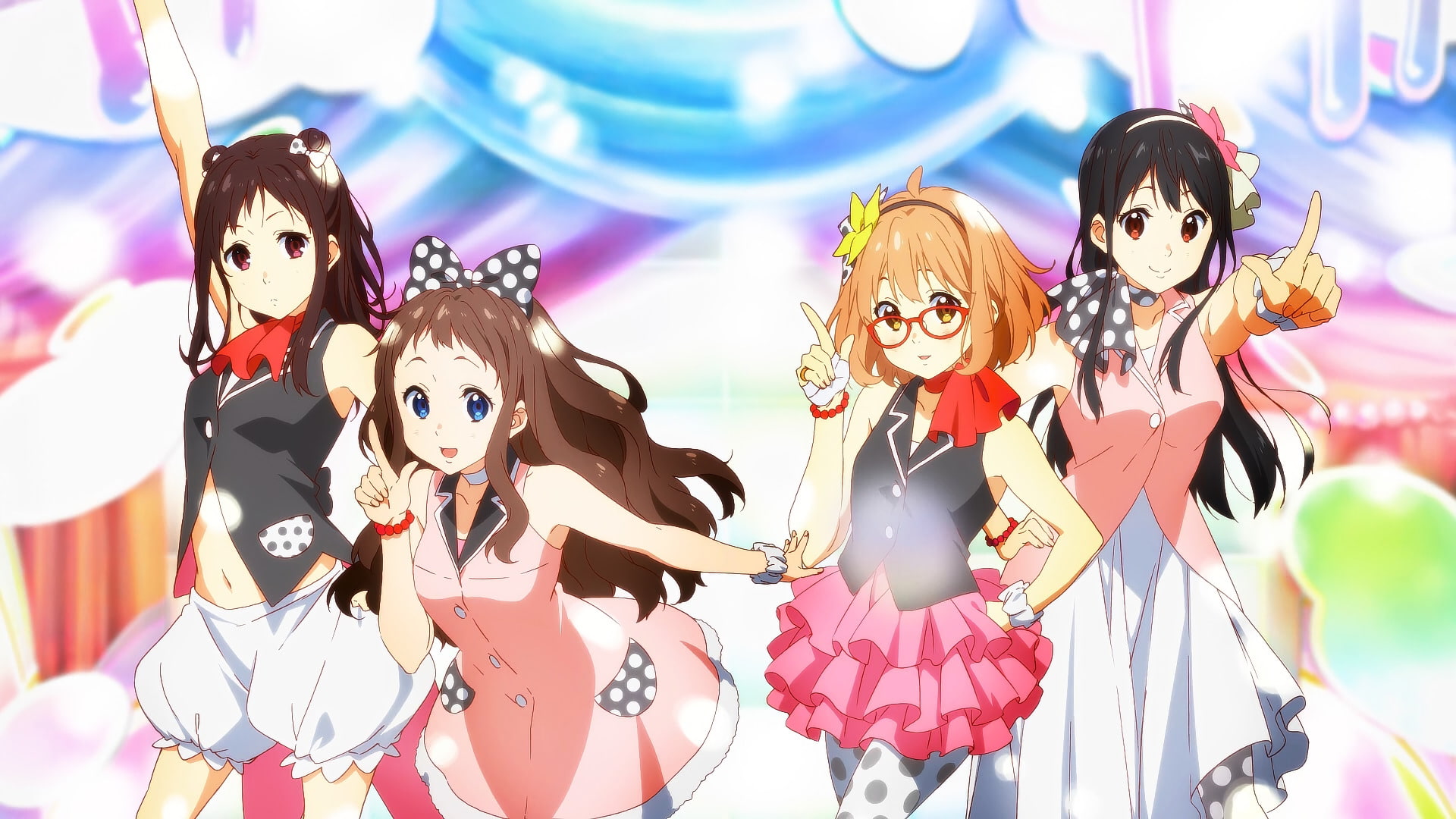 Sakura Inami, Anime, Mirai Kuriyama, Beyond the Boundary, Ai Shindou, 1080P, Mitsuki Nase, HD Wallpaper