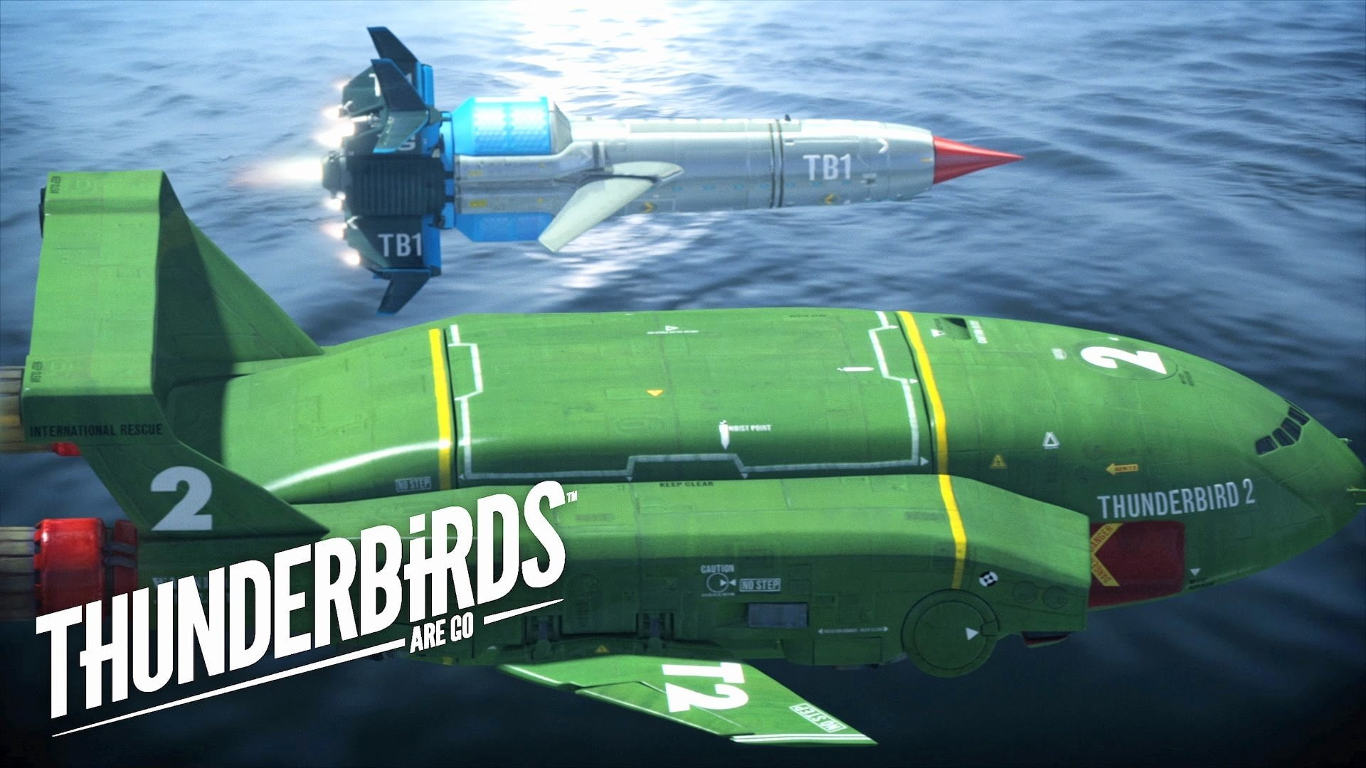 Thunderbirds Are Go, 1080P, TV Show, Rocket, HD Wallpaper