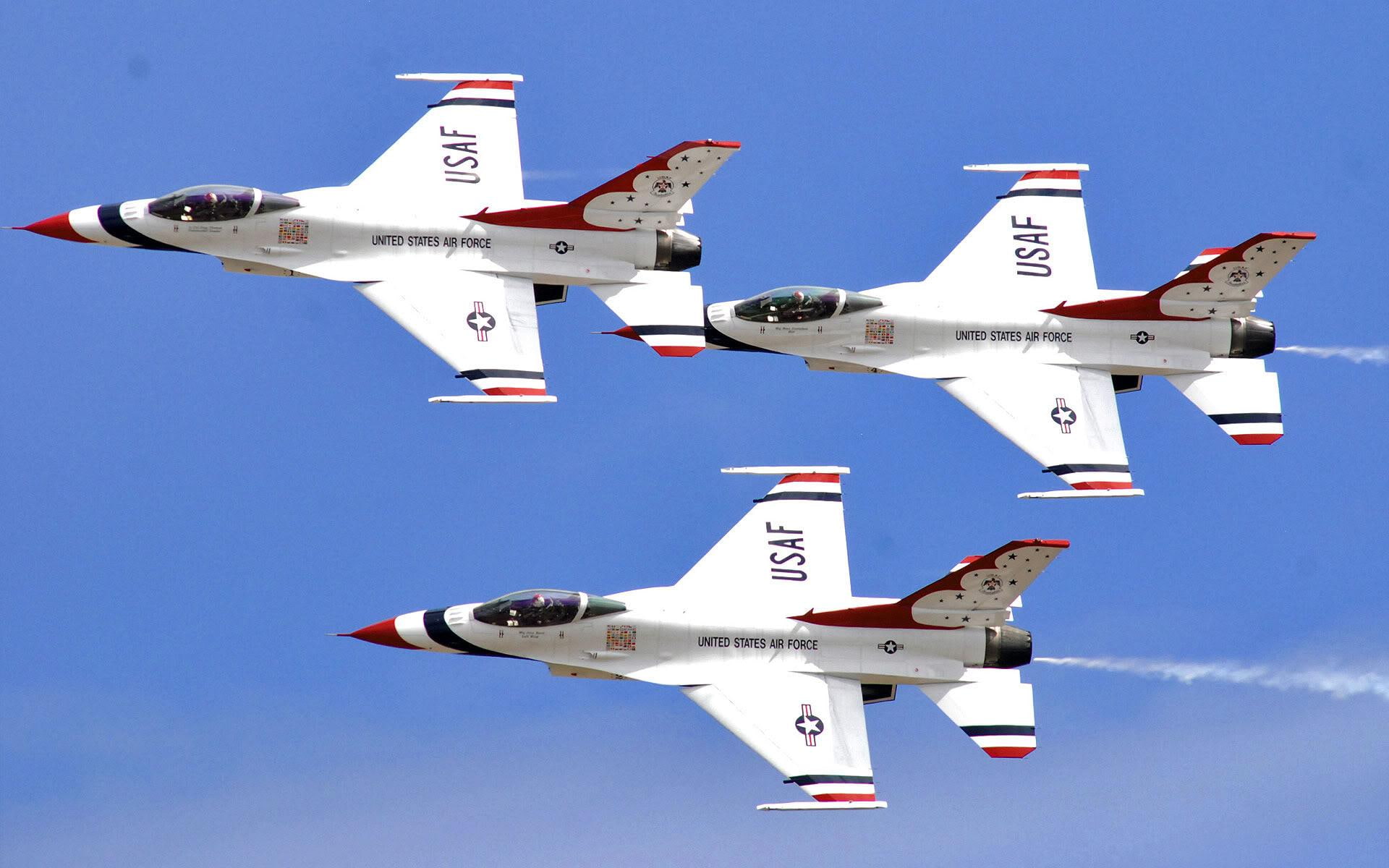 thunderbirds, 1080P, aircraft planes, HD Wallpaper