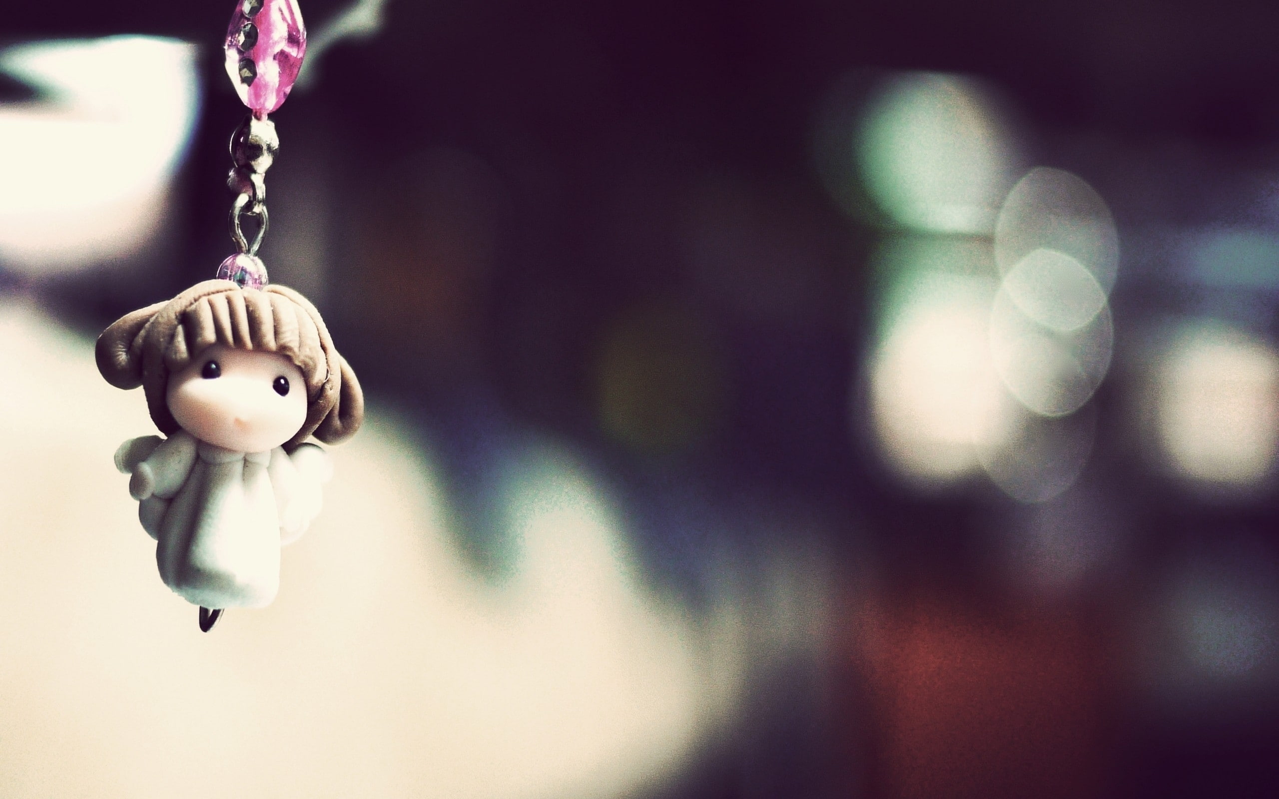 hd, keychains, nature, close, closeup, art, 2K, bokeh, close-up, HD Wallpaper