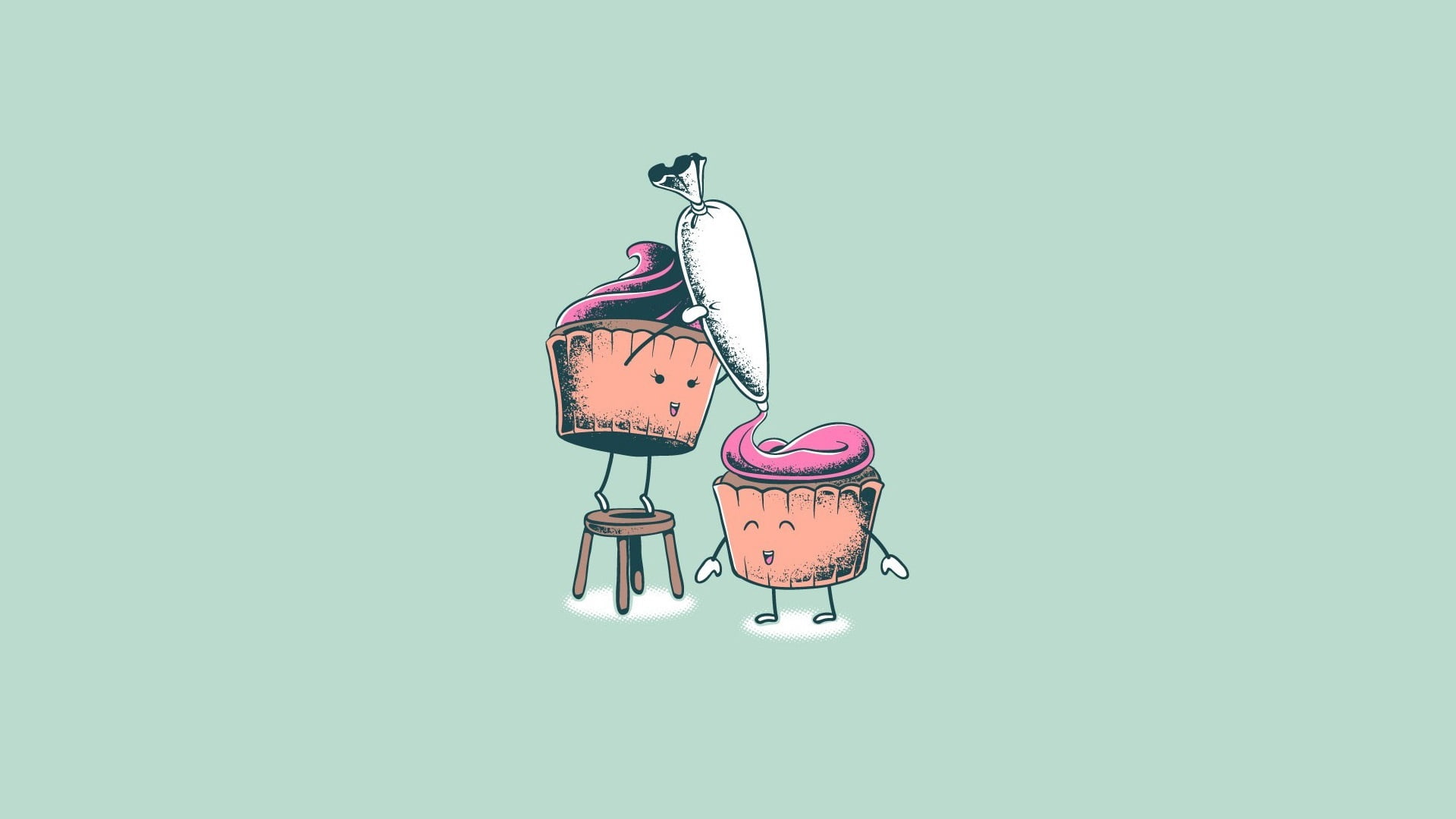 characters, cute, musical instrument, art, creativity, gourmet, key, cartoon, isolated, key ring, two, copy space, indoors, buckets, backgrounds, vector, HD Wallpaper