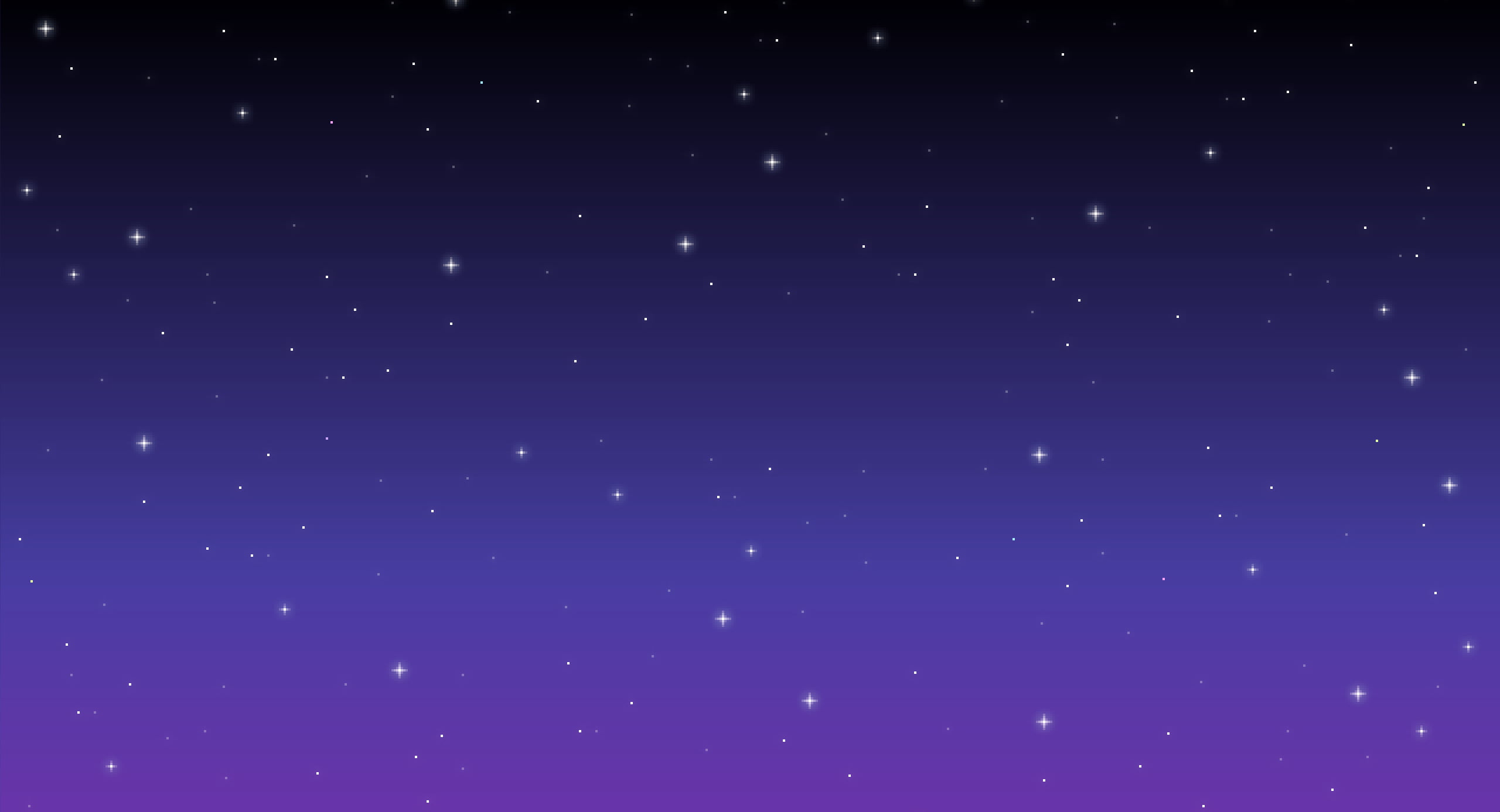 2K, simple background, purple background, space, Stardew Valley, minimalism, simple, stars, HD Wallpaper