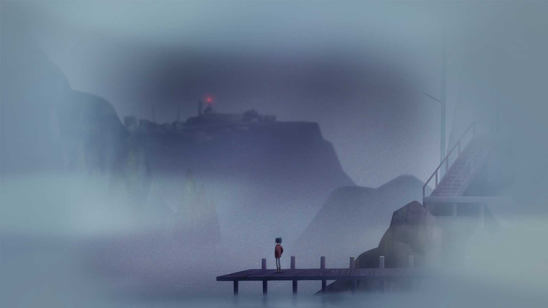 standing, silhouette, water, outdoors, sky, video games, power in nature, built structure, fog, nature, incidental people, real people, Oxen, day, architecture, HD Wallpaper