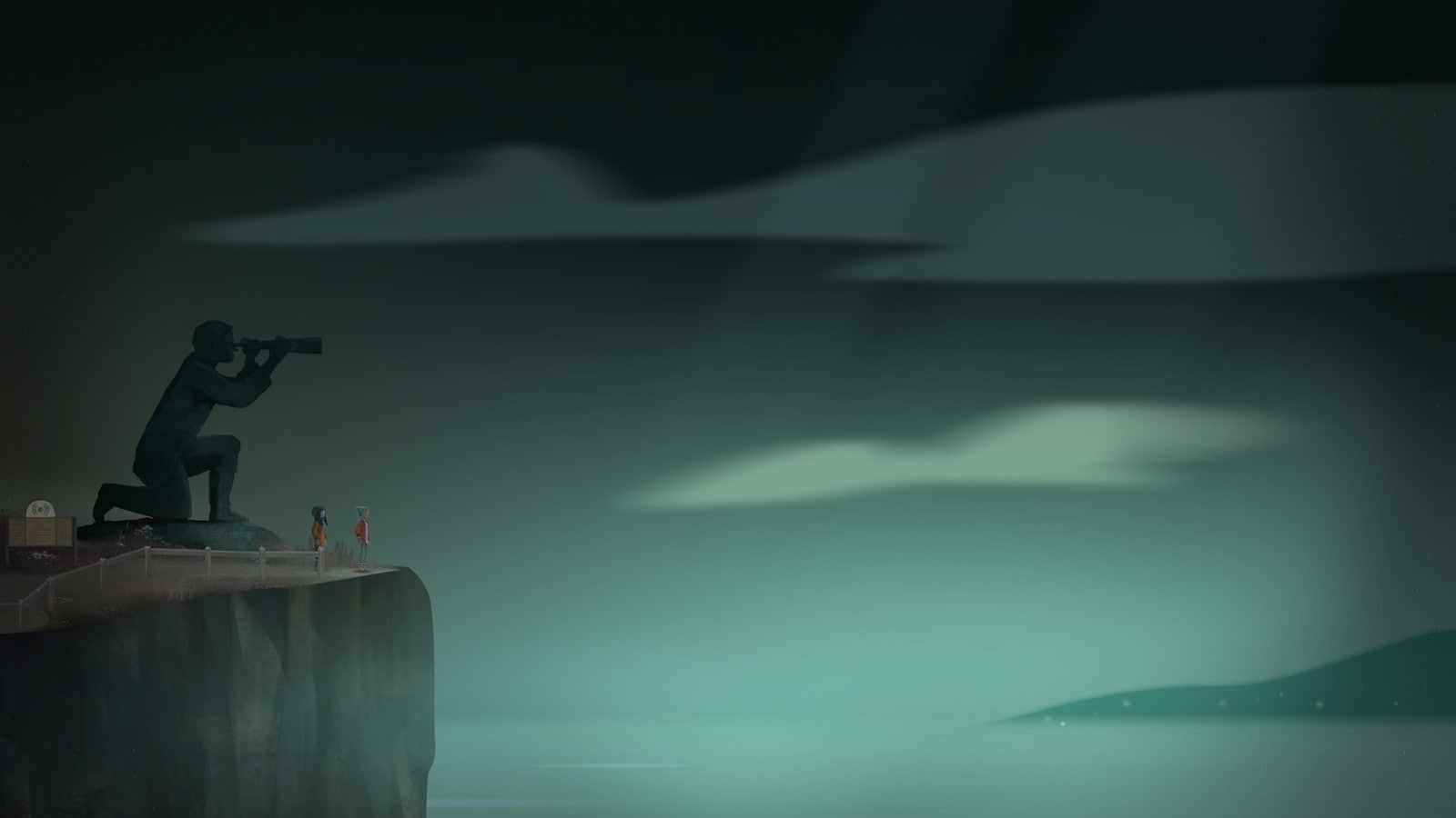 day, sea, warning sign, art and craft, cloud - sky, creativity, video games, no people, 720P, Oxen, human representation, table, fog, Alex (Oxen), sky, HD Wallpaper