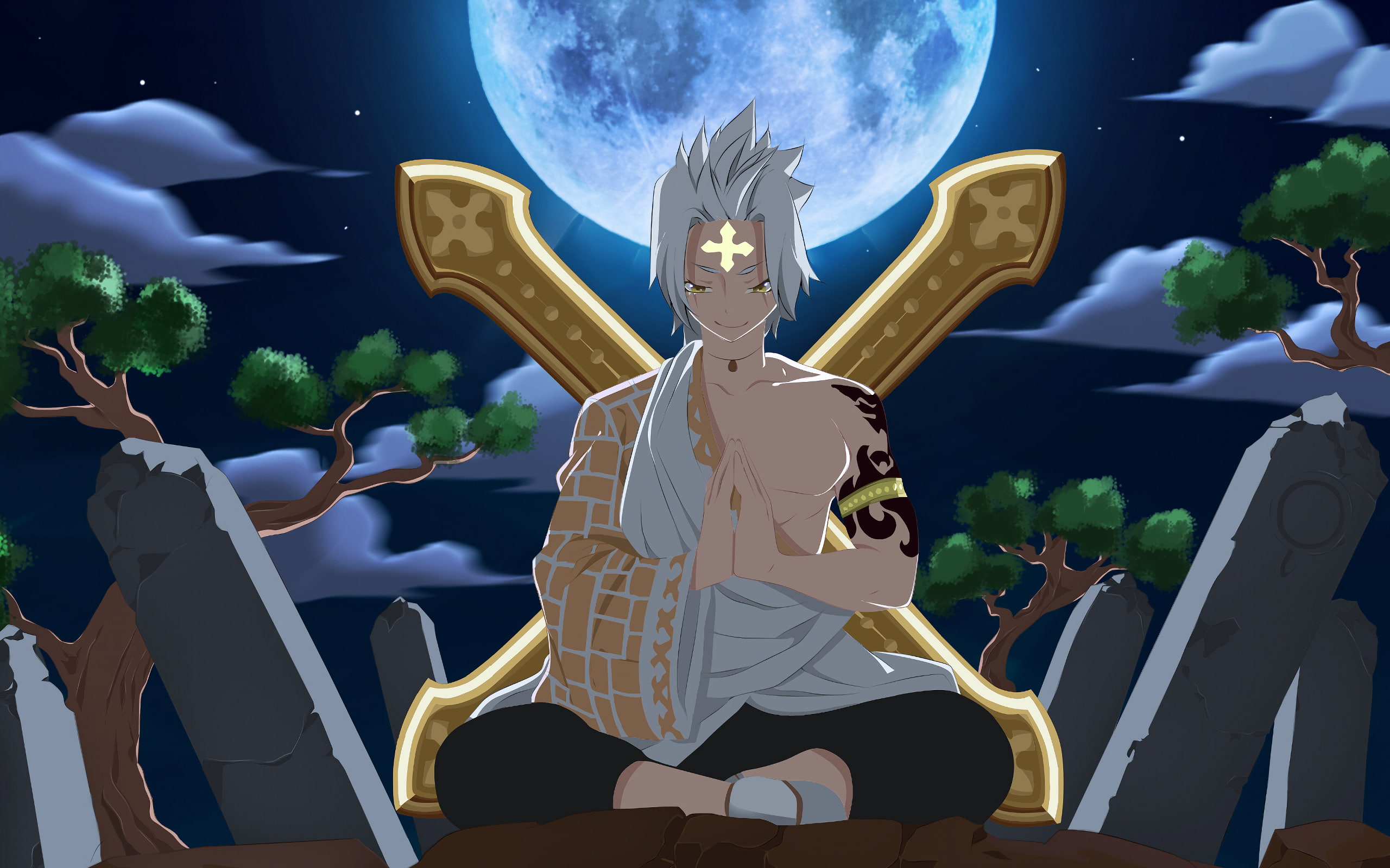 Mavis Vermilion, 2K, Fairy Tail, Zeref, HD Wallpaper