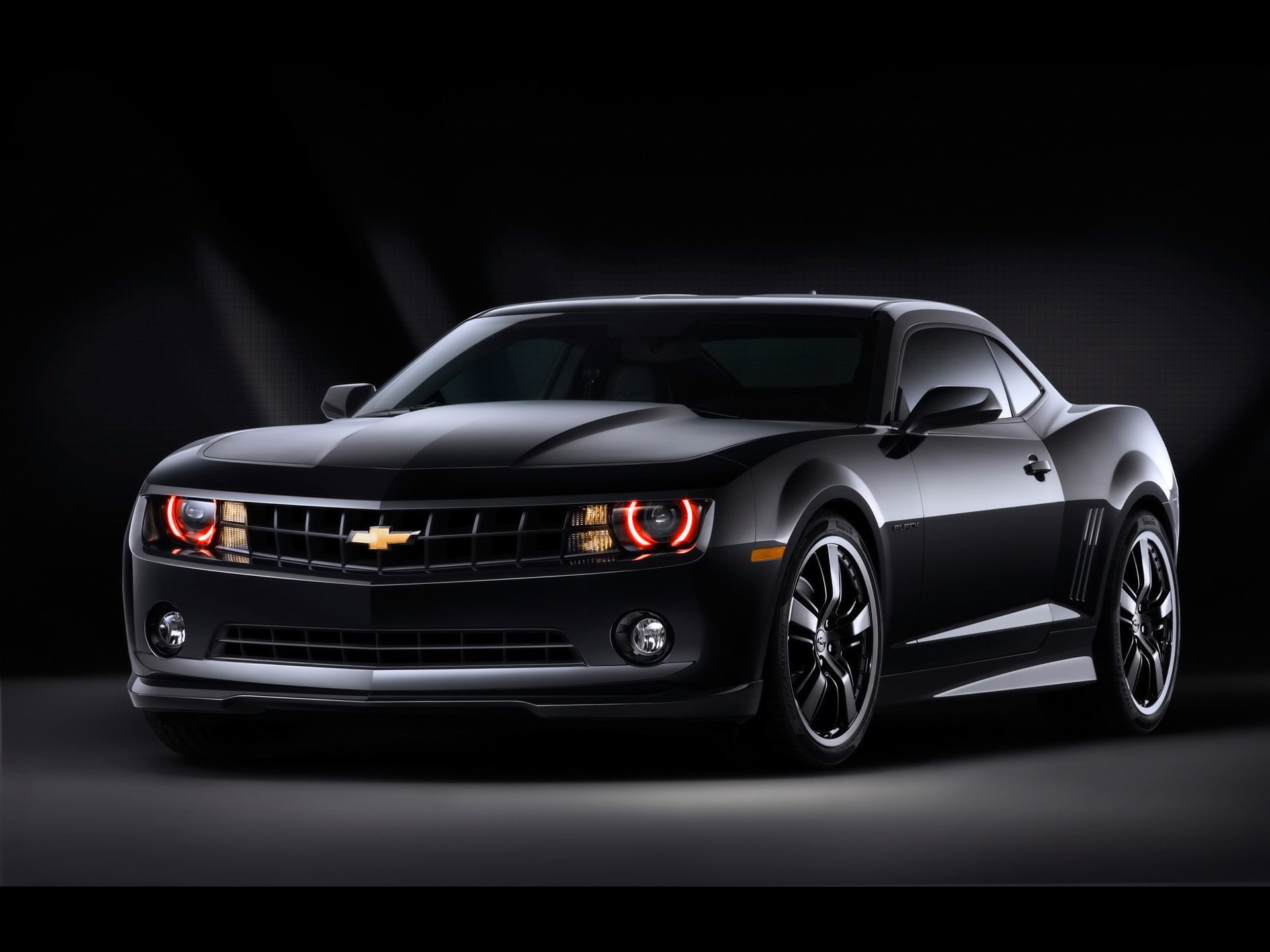 Chevrolet, th, Black, camaro, 1080P, gen, HD Wallpaper