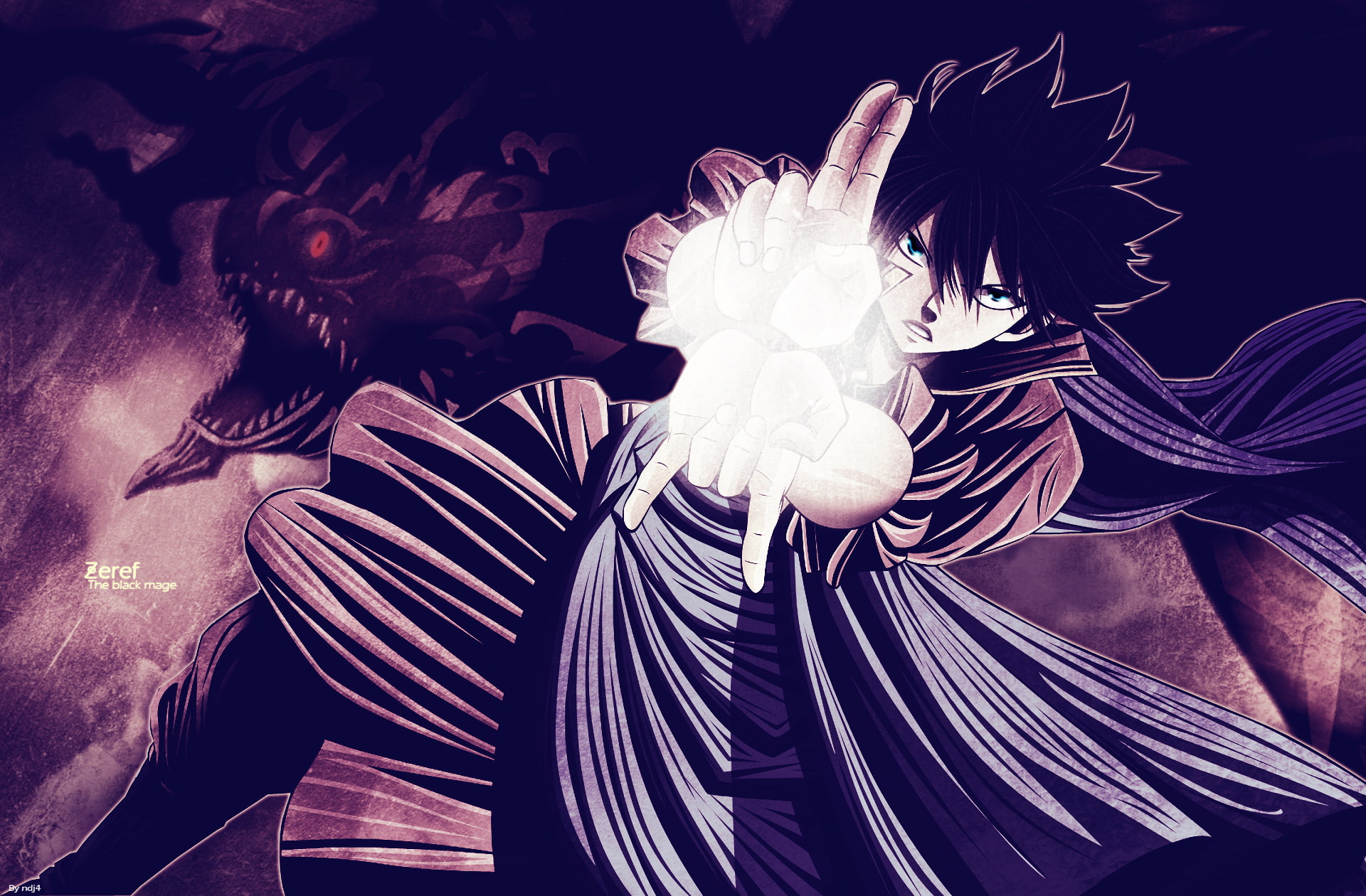 Zeref Dragneel, Fairy Tail, 1080P, Anime, HD Wallpaper
