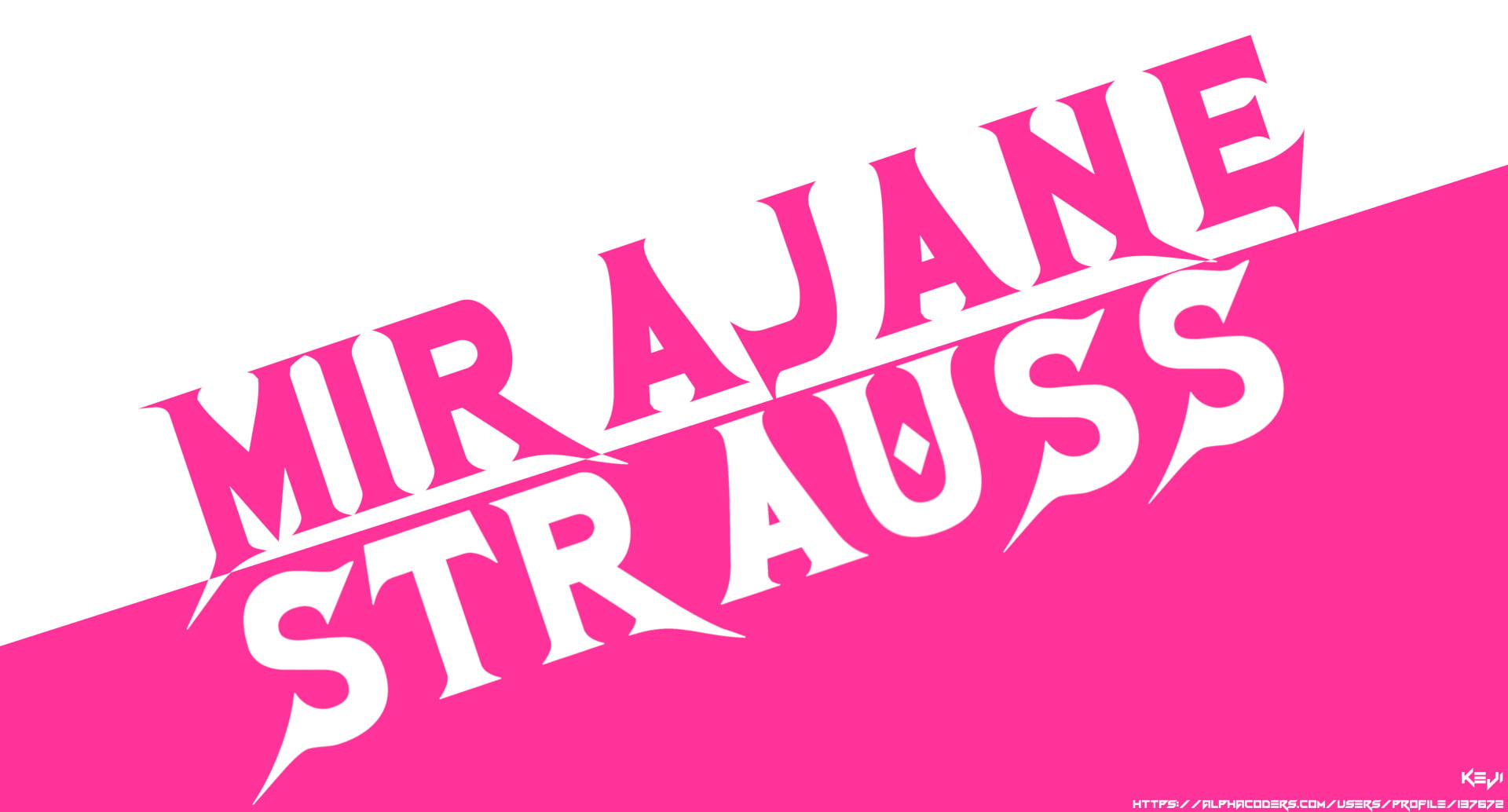 no people, studio shot, art and craft, non-western script, western script, white background, pink color, sign, cut out, script, Fairy Tail, Mirajane Strauss, HD Wallpaper