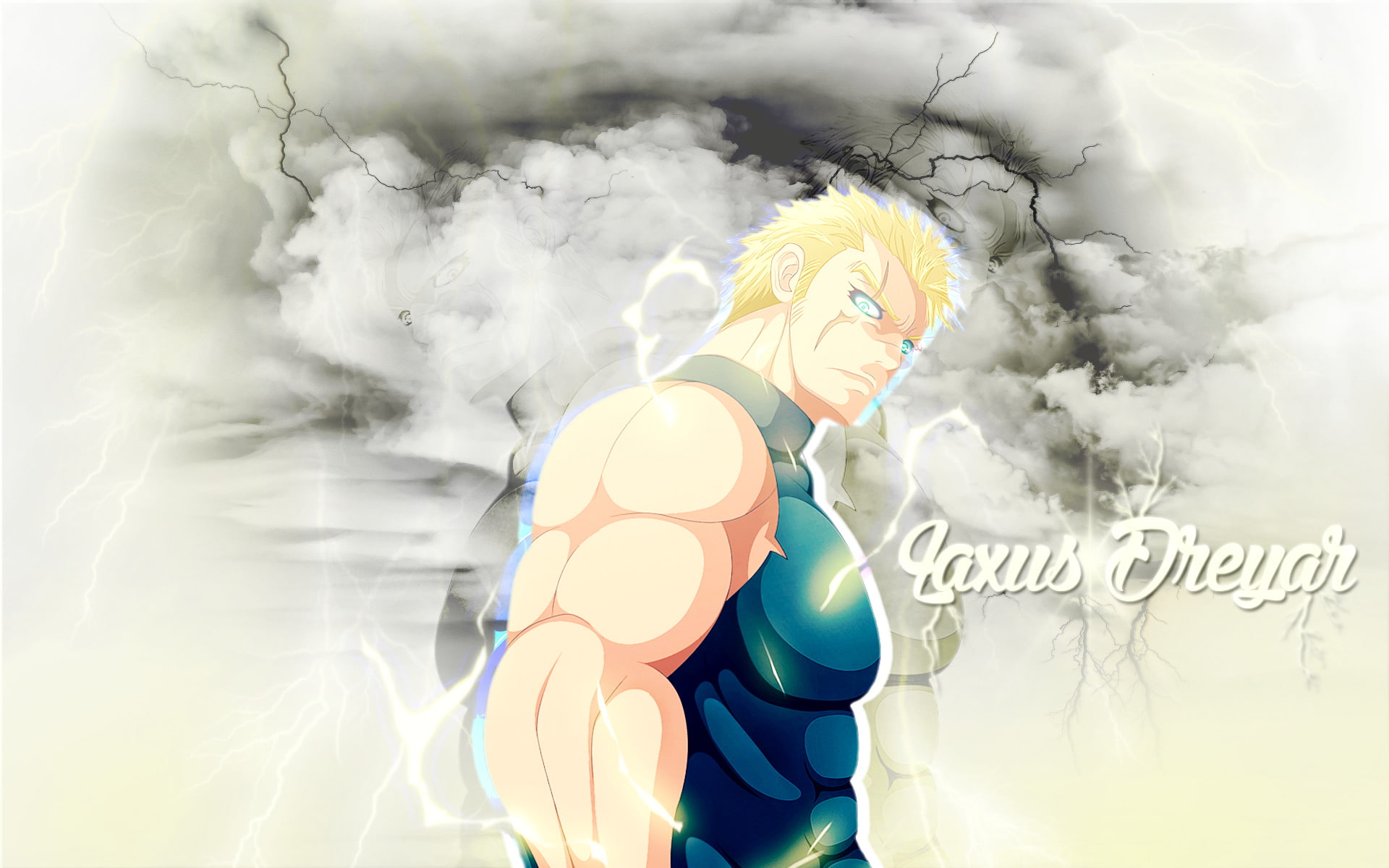 Fairy Tail, Laxus Dreyar, Anime, 1080P, HD Wallpaper