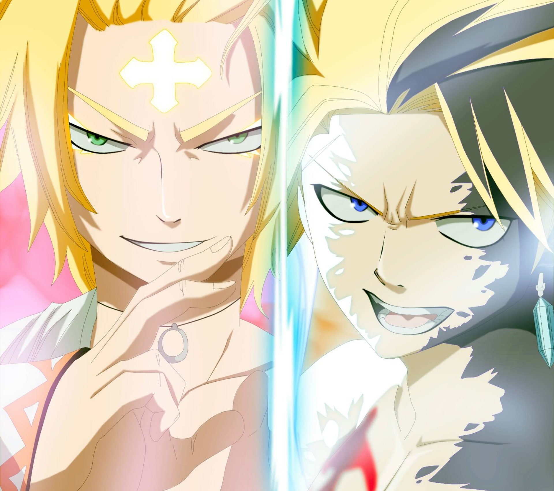 Anime, Sting Eucliffe, 1080P, Fairy Tail, Larcade Dragneel, HD Wallpaper