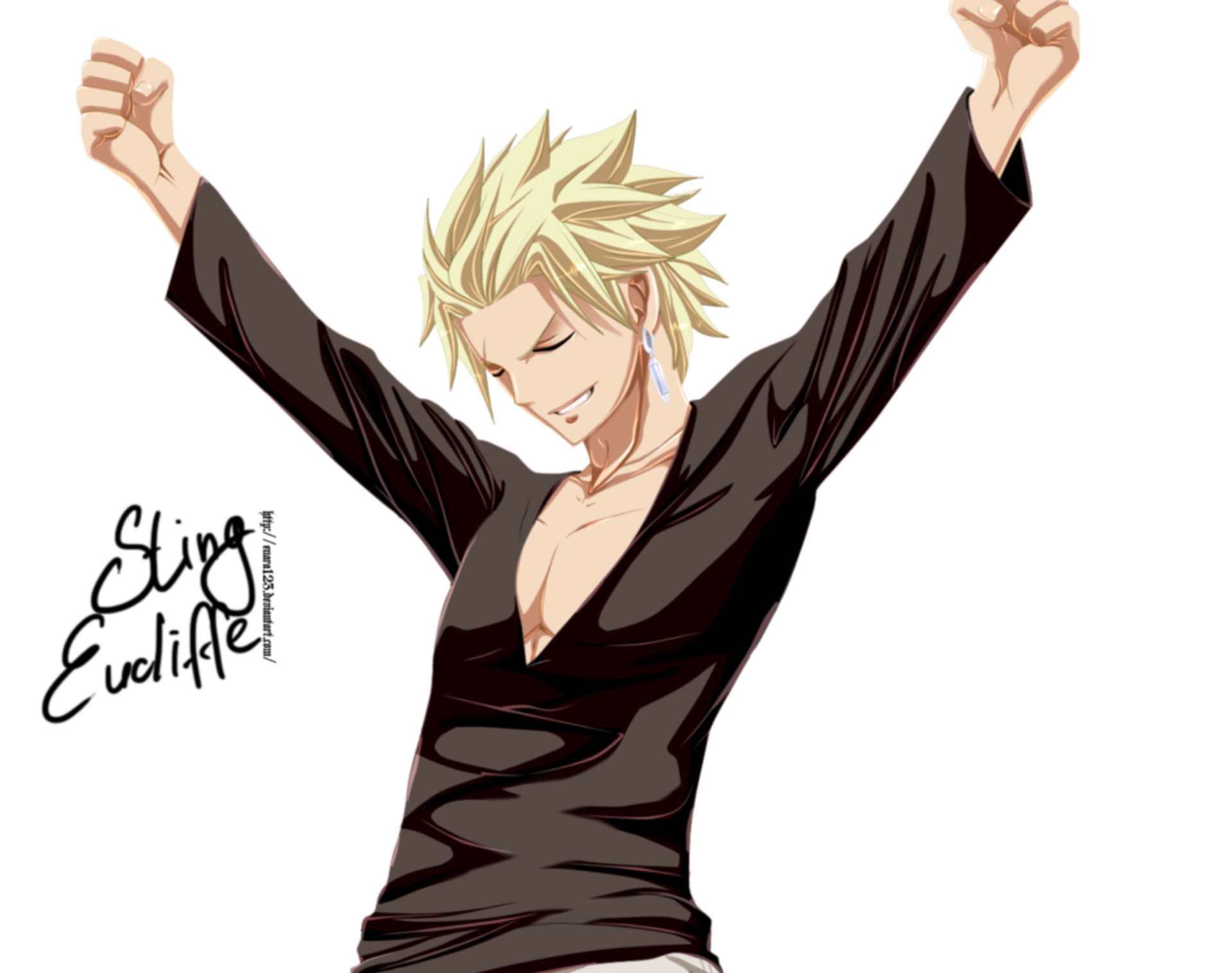 1080P, Anime, Sting Eucliffe, Fairy Tail, HD Wallpaper