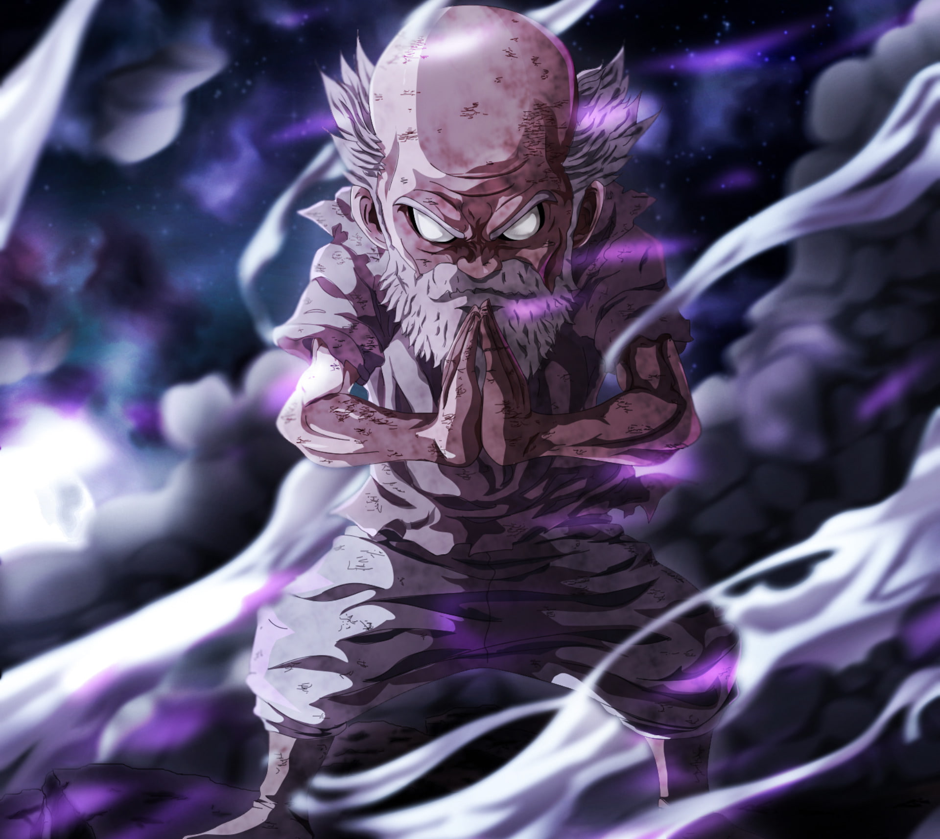 1080P, Anime, Fairy Tail, Makarov Dreyar, HD Wallpaper