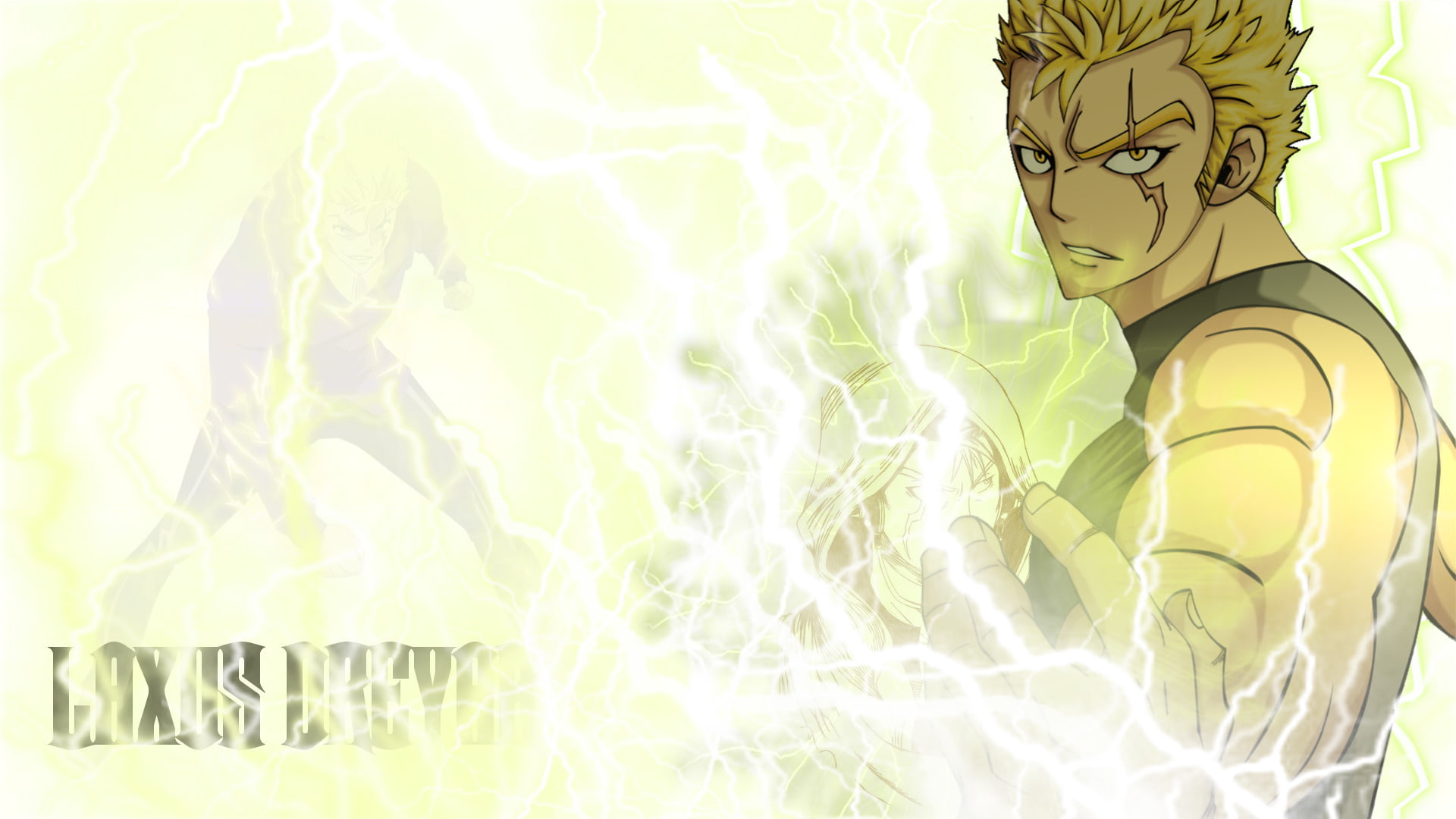 1080P, Laxus Dreyar, Fairy Tail, Anime, HD Wallpaper