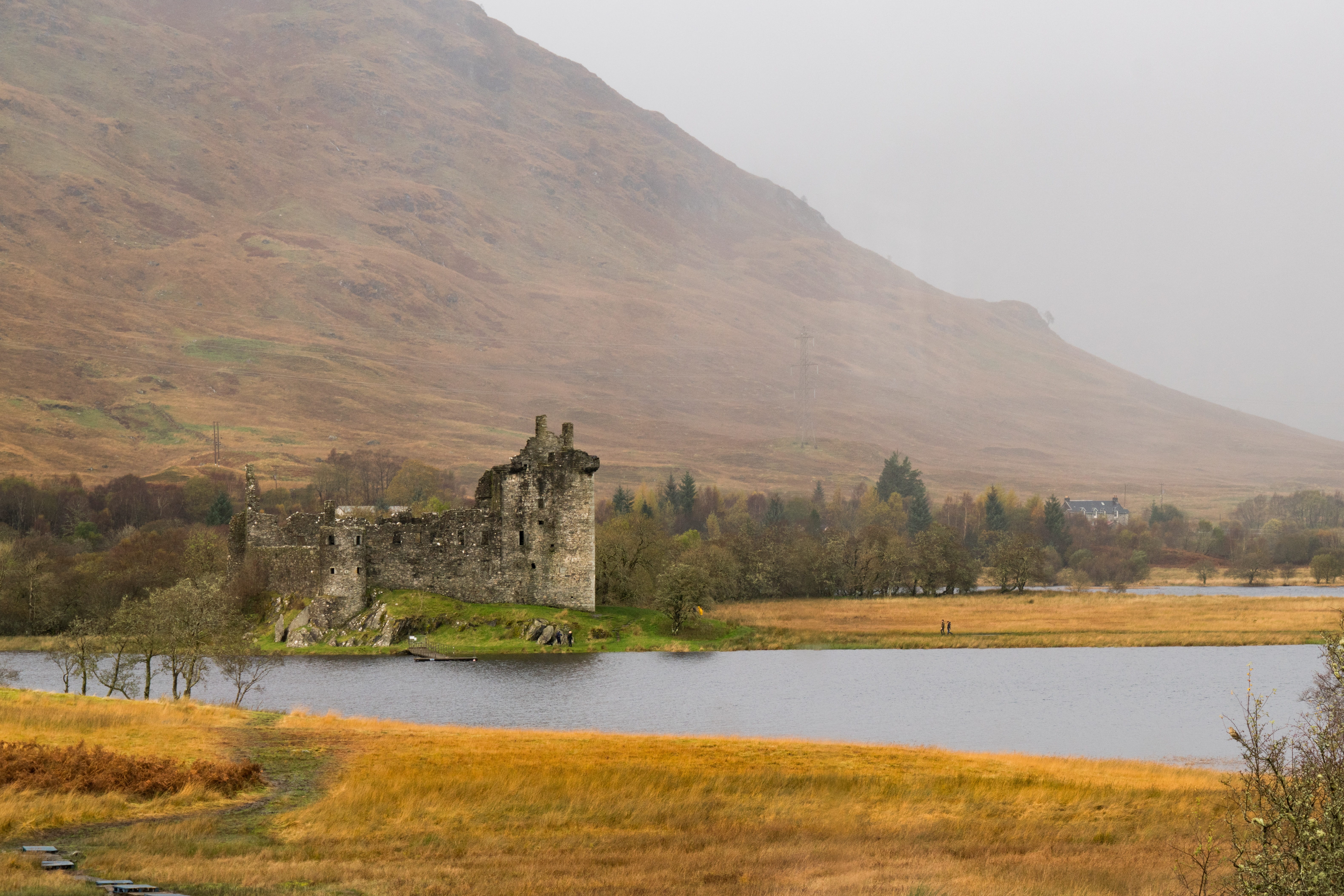 nature, beauty in nature, abbey, no people, history, lake, building exterior, river, plant, travel destinations, architecture, castle, day, built structure, HD Wallpaper