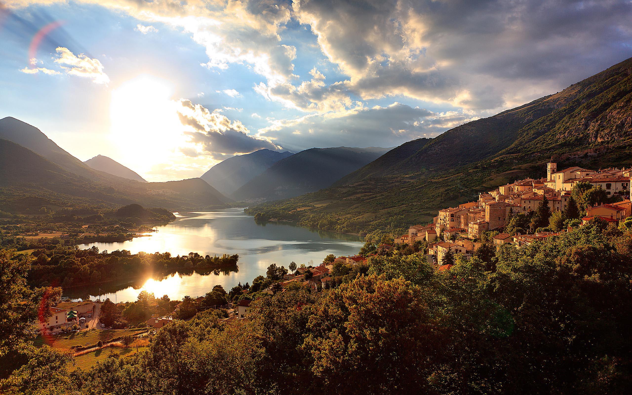 2K, landscape, nature, abruzzo, park, national, HD Wallpaper