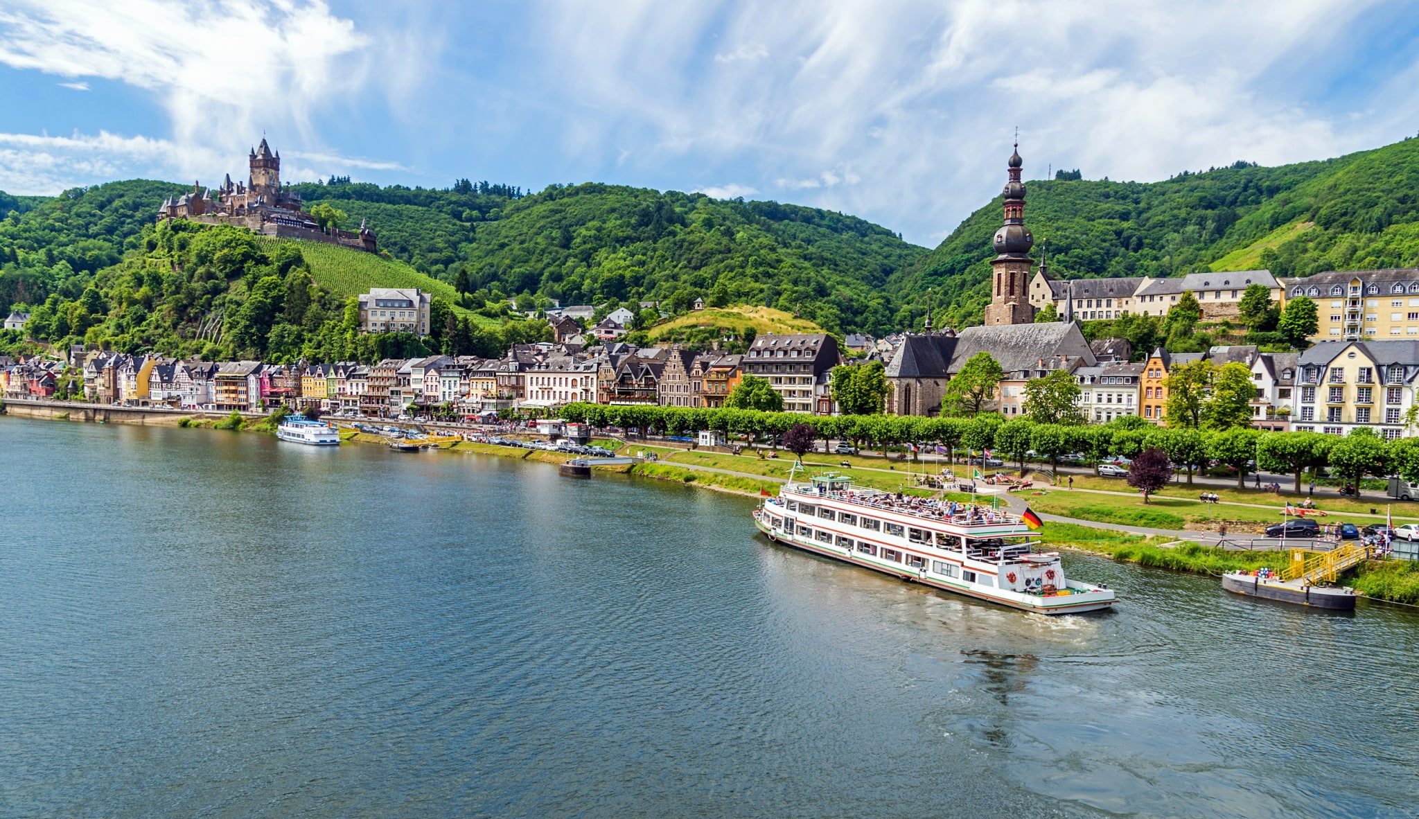 Mosel, river, Germany, 1080P, HD Wallpaper