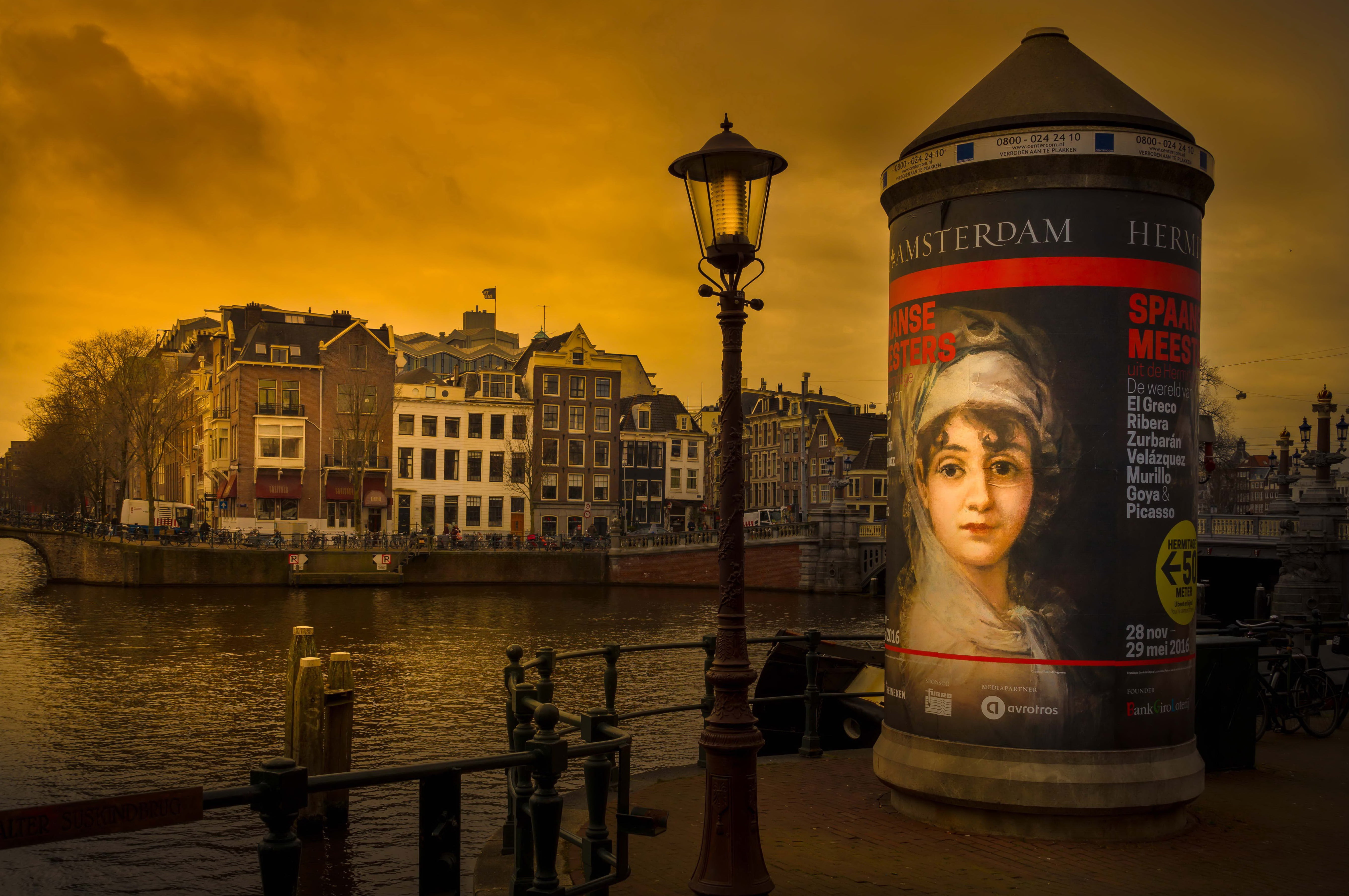 Noord-Holland, Amsterdam, Nederland, 5K, HD Wallpaper