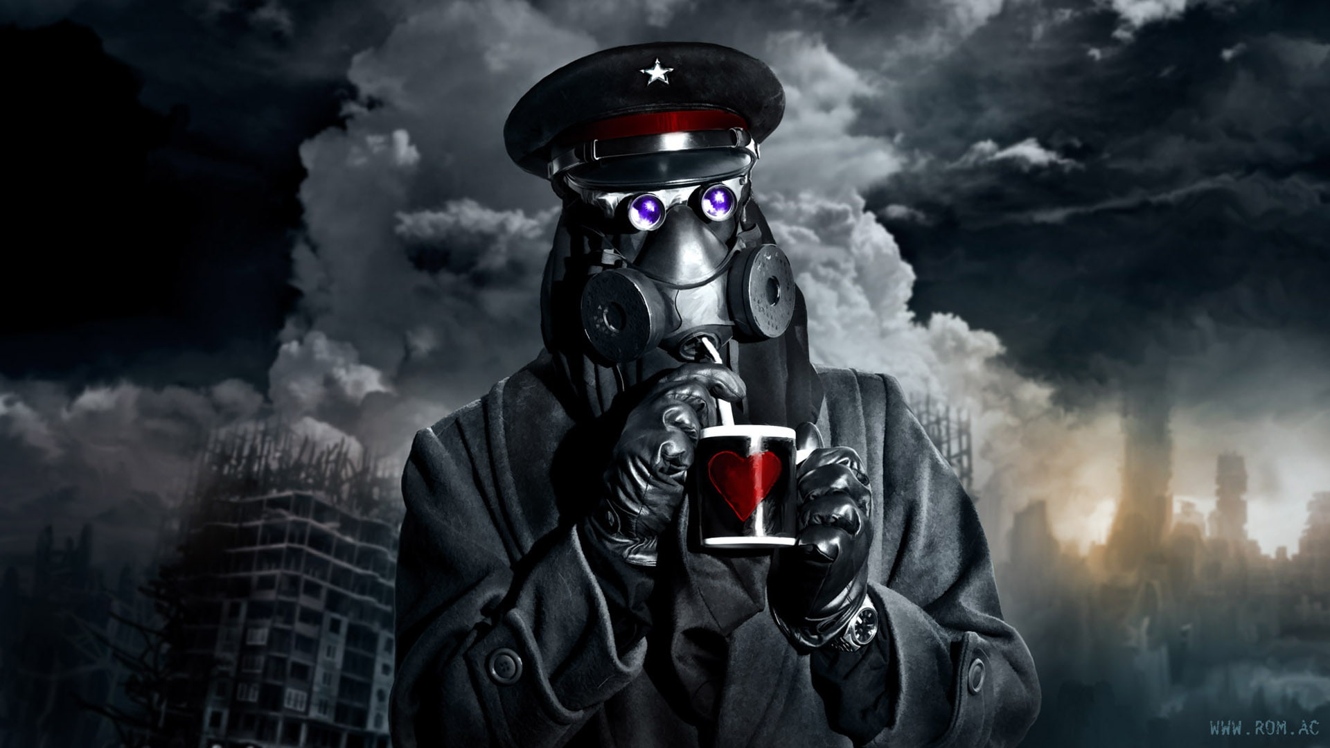 captein, zee, vitaly, alexius, apocalyptic, romantically, 1080P, HD Wallpaper