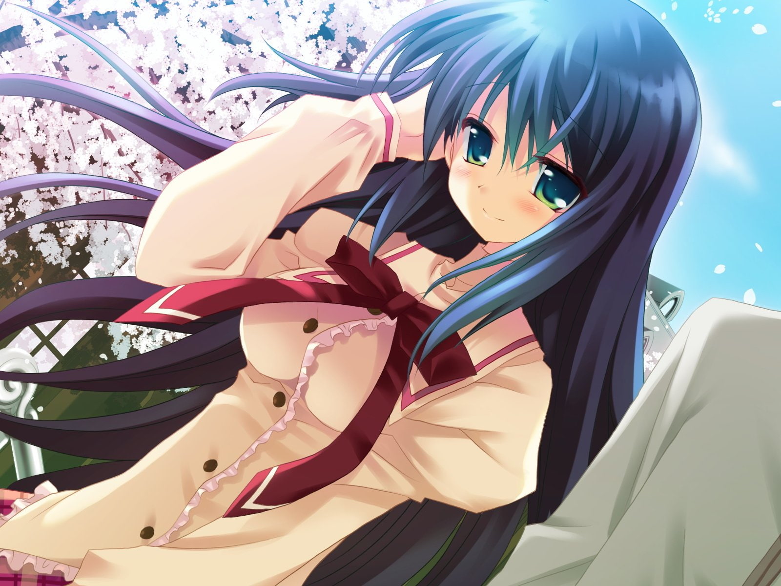 720P, Hana Fubuki ~Sennen no Koi wo Shimashita~, Amafuki Setsuka, Anime, HD Wallpaper