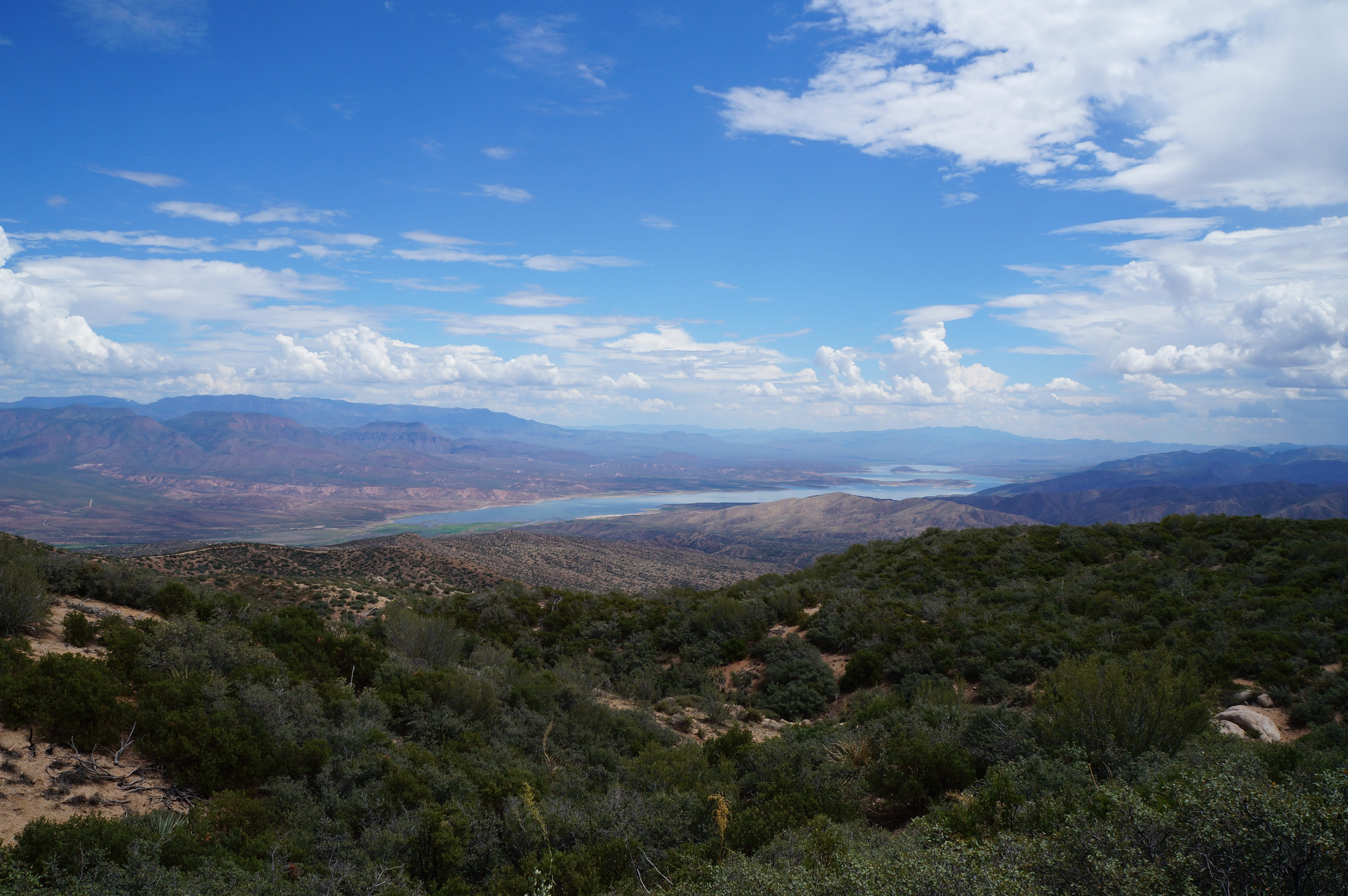 beauty in nature, scenery, mountain, remote, scenics - nature, environment, tranquil scene, four peaks, nature, mountain range, outdoors, tree, travel, HD Wallpaper