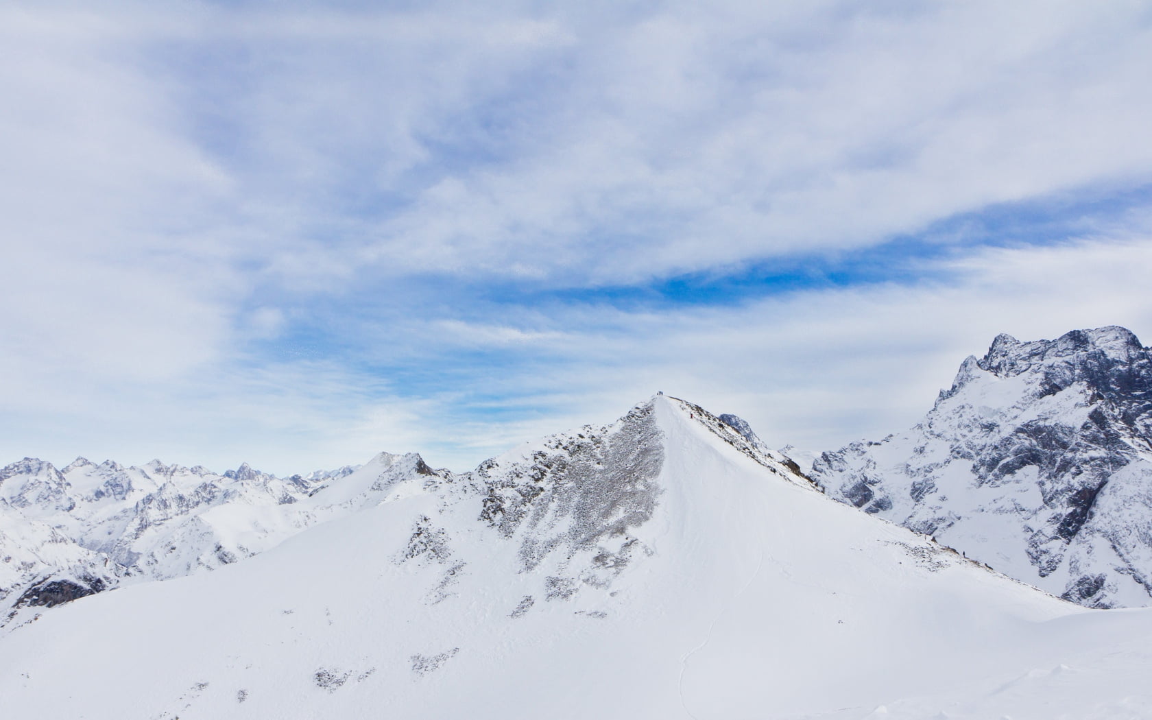 white color, day, europe, nature, mountain, mountains, scenics, 720P, mountain Range, european Alps, switzerland, vacations, sport, beauty In Nature, travel, HD Wallpaper